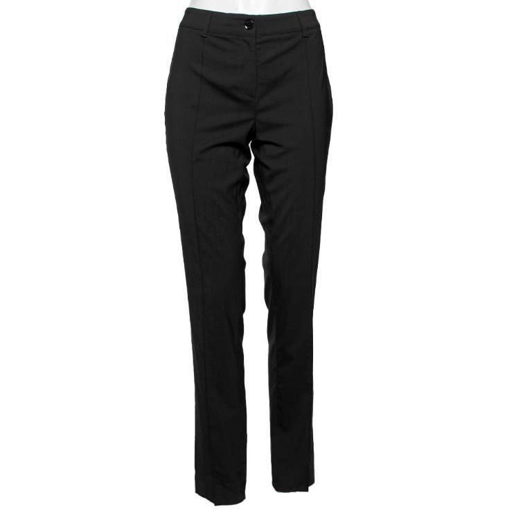 Burberry Burberry Black Wool Regular Fit Pants Size 38" / US 16 / IT 52 - 1 Thumbnail