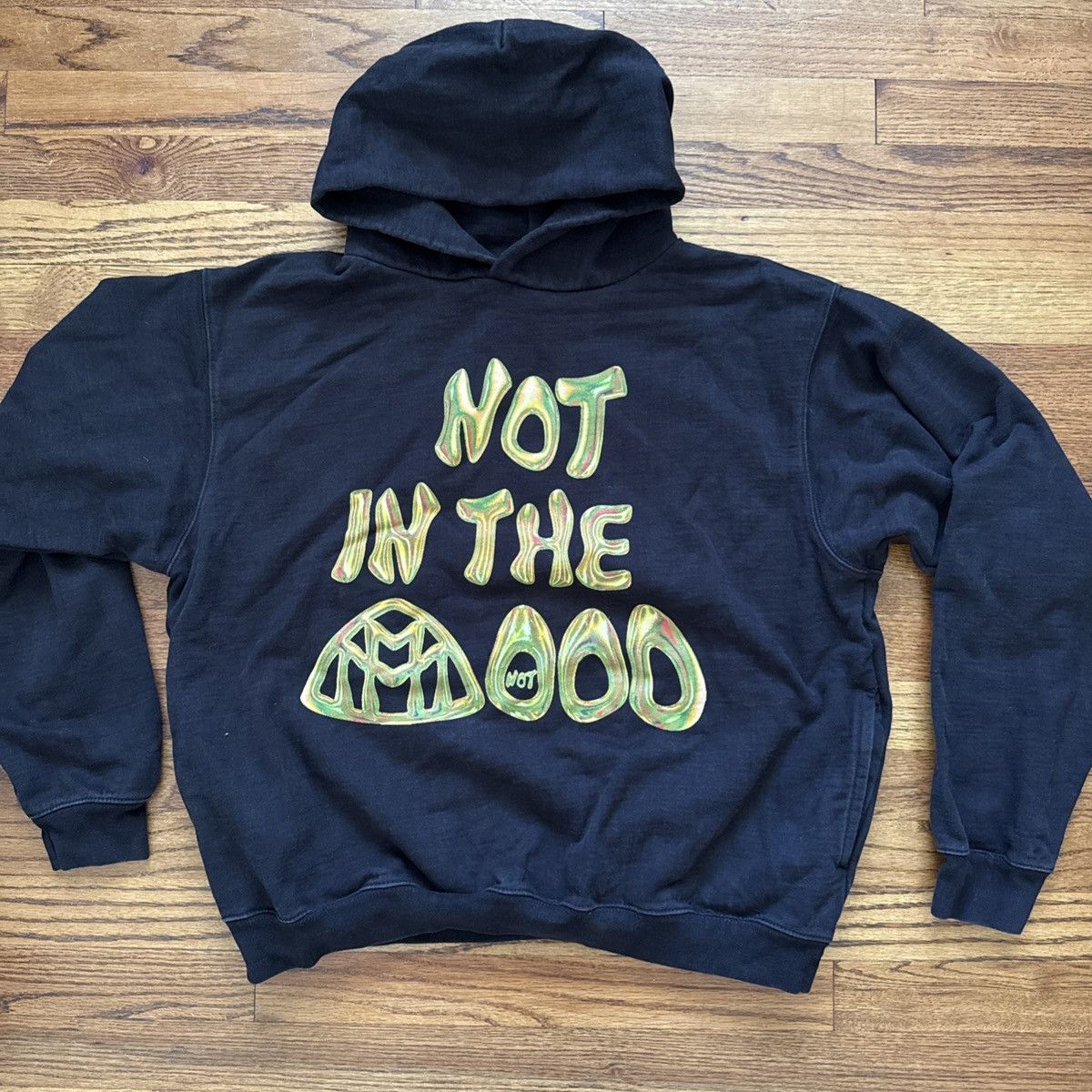 Other Mood Swings Holographic Hoodie Size L Size US L / EU 52-54 / 3 - 1 Thumbnail