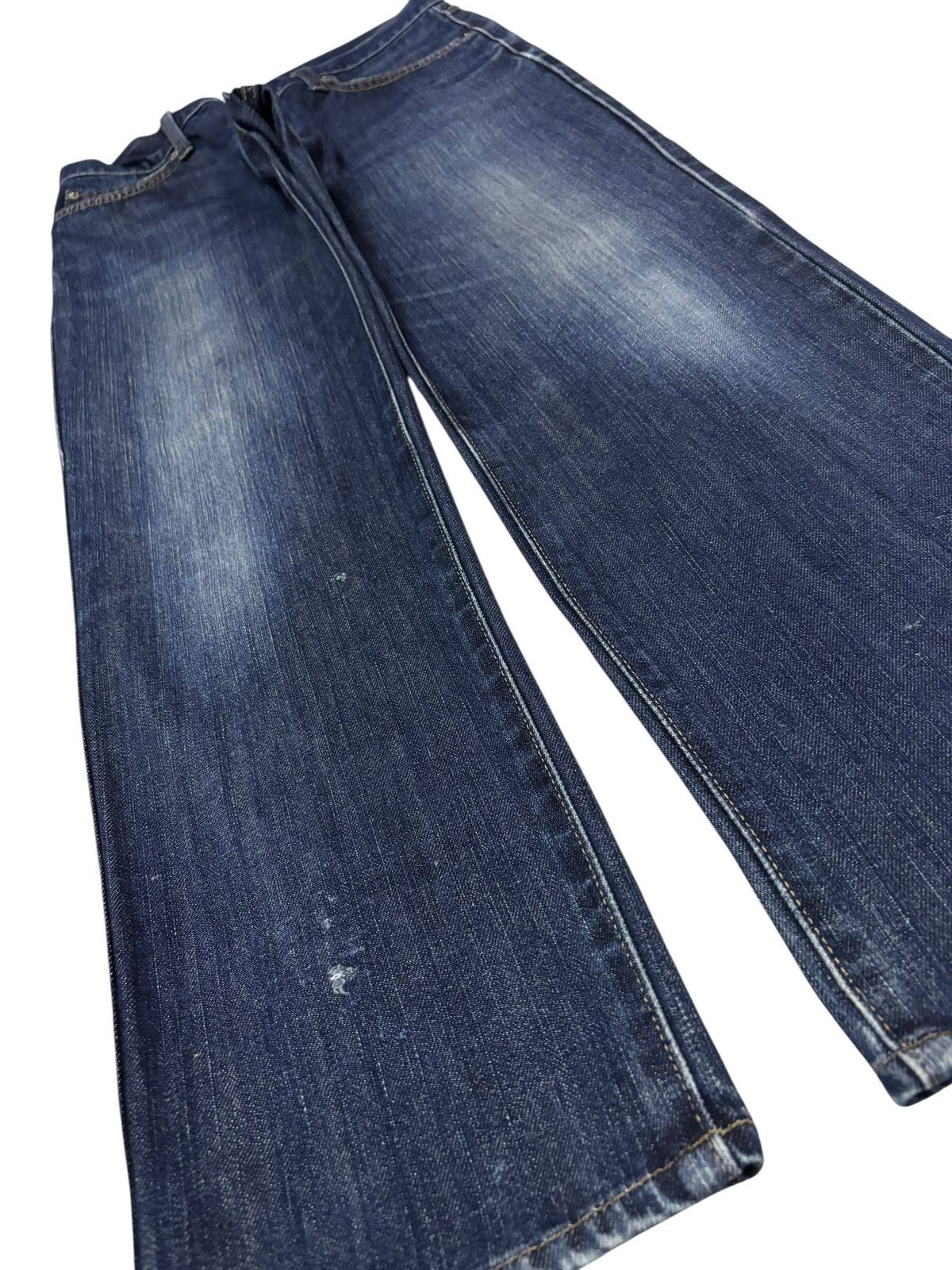 Edwin Vtg Edwin Japan 603 Distressed Jeans Size US 30 / EU 46 - 3 Thumbnail