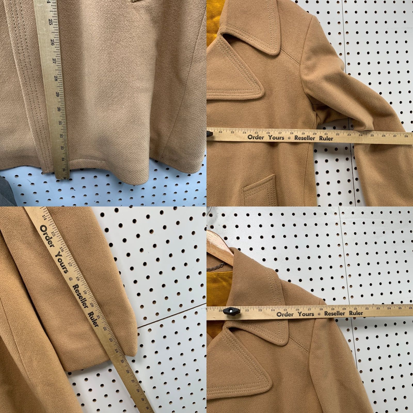 Marlboro VINTAGE Silver Cloud Coat Mens 40 Tan Marlboro Man Wool Blend Overcoat Coat Size US XXS / EU 40 - 9 Thumbnail