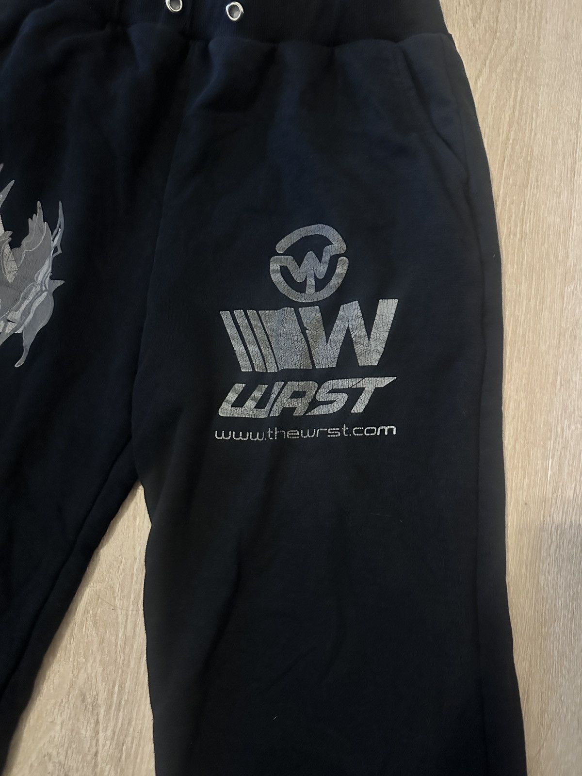 Other Nightclub x WRST Double Waisted Flared Sweatpants Size US 34 / EU 50 - 2 Thumbnail