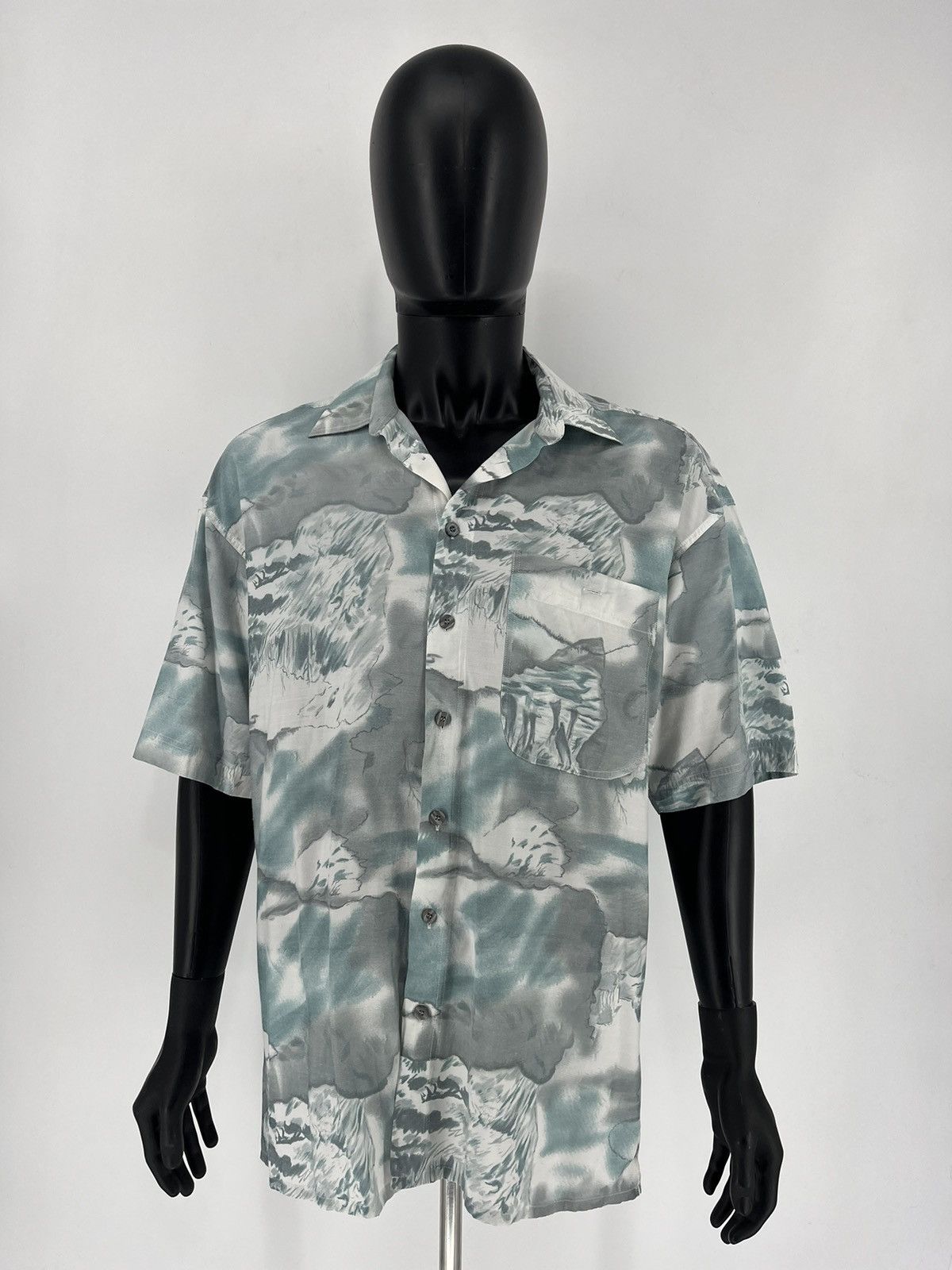 Vintage Vintage Art Streetwear Hawaiian Travis Scott style Size US L / EU 52-54 / 3 - 2 Thumbnail