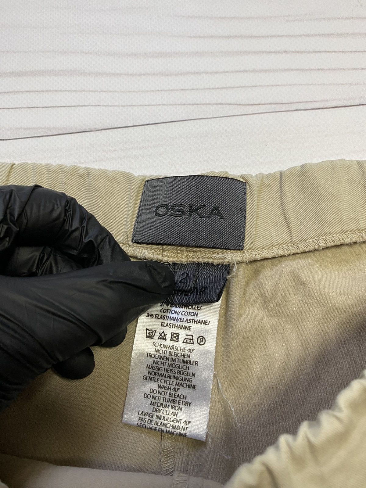 OSKA Oska Avant-Garde cotton chino pants Size 26" / US 2 / IT 38 - 4 Thumbnail