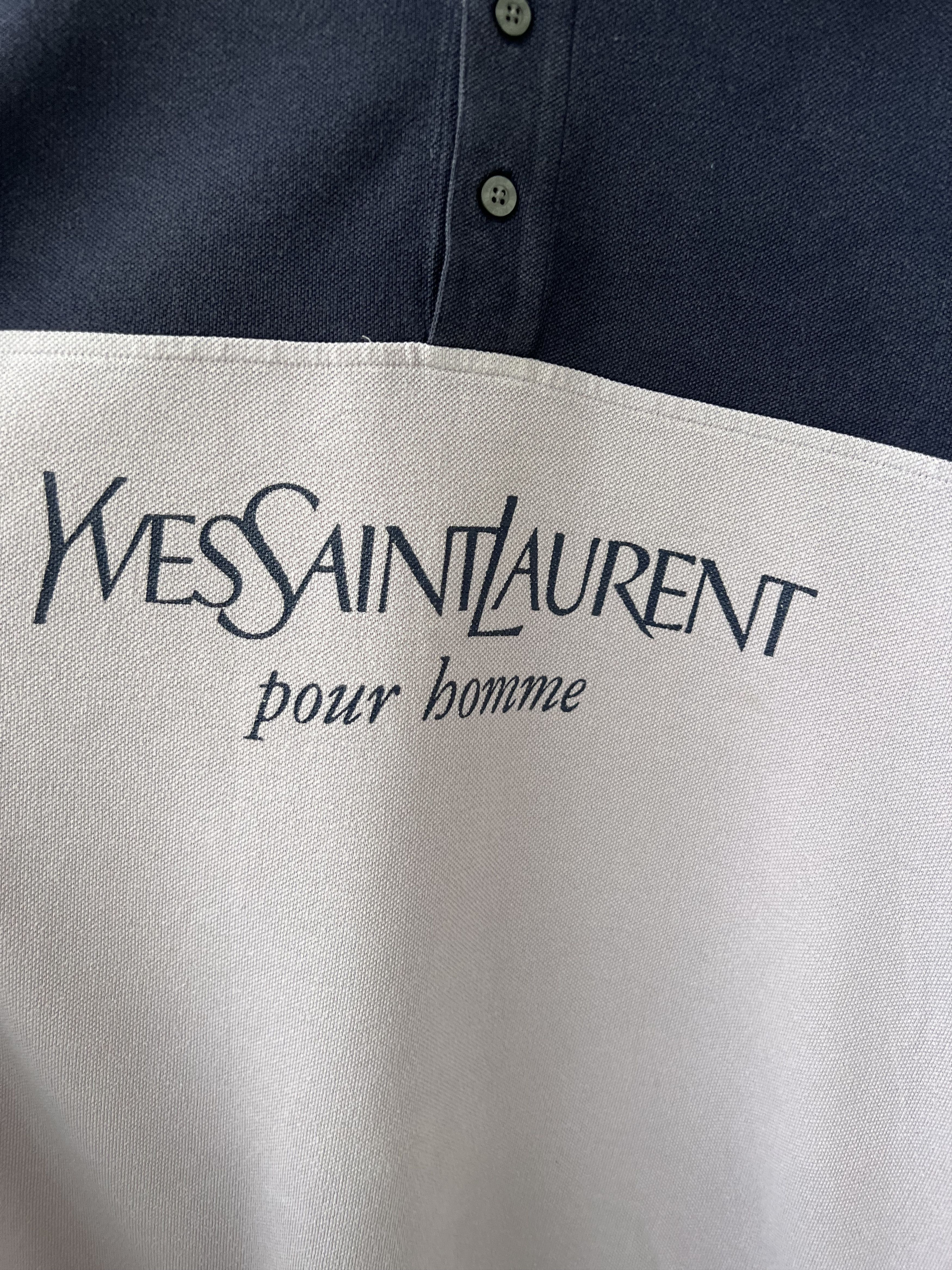 Yves Saint Laurent Yves Saint Laurent polo shirt XL Size US XL / EU 56 / 4 - 2 Thumbnail