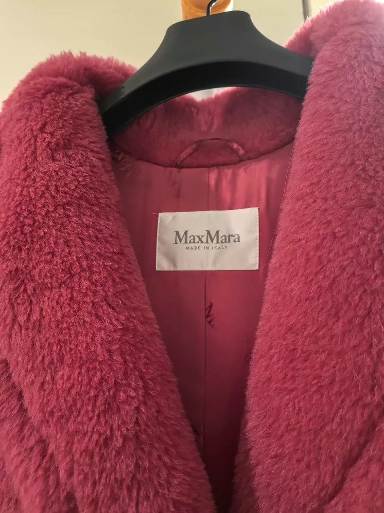 Max Mara Max Mara Teddy Bear Coat Rose Size XS / US 0-2 / IT 36-38 - 4 Thumbnail