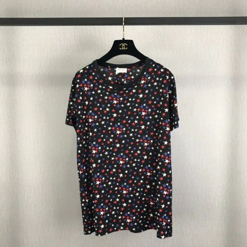 Yves Saint Laurent YSL Colorful Cotton Women’s Top 0089 Size M / US 6-8 / IT 42-44 - 1 Thumbnail