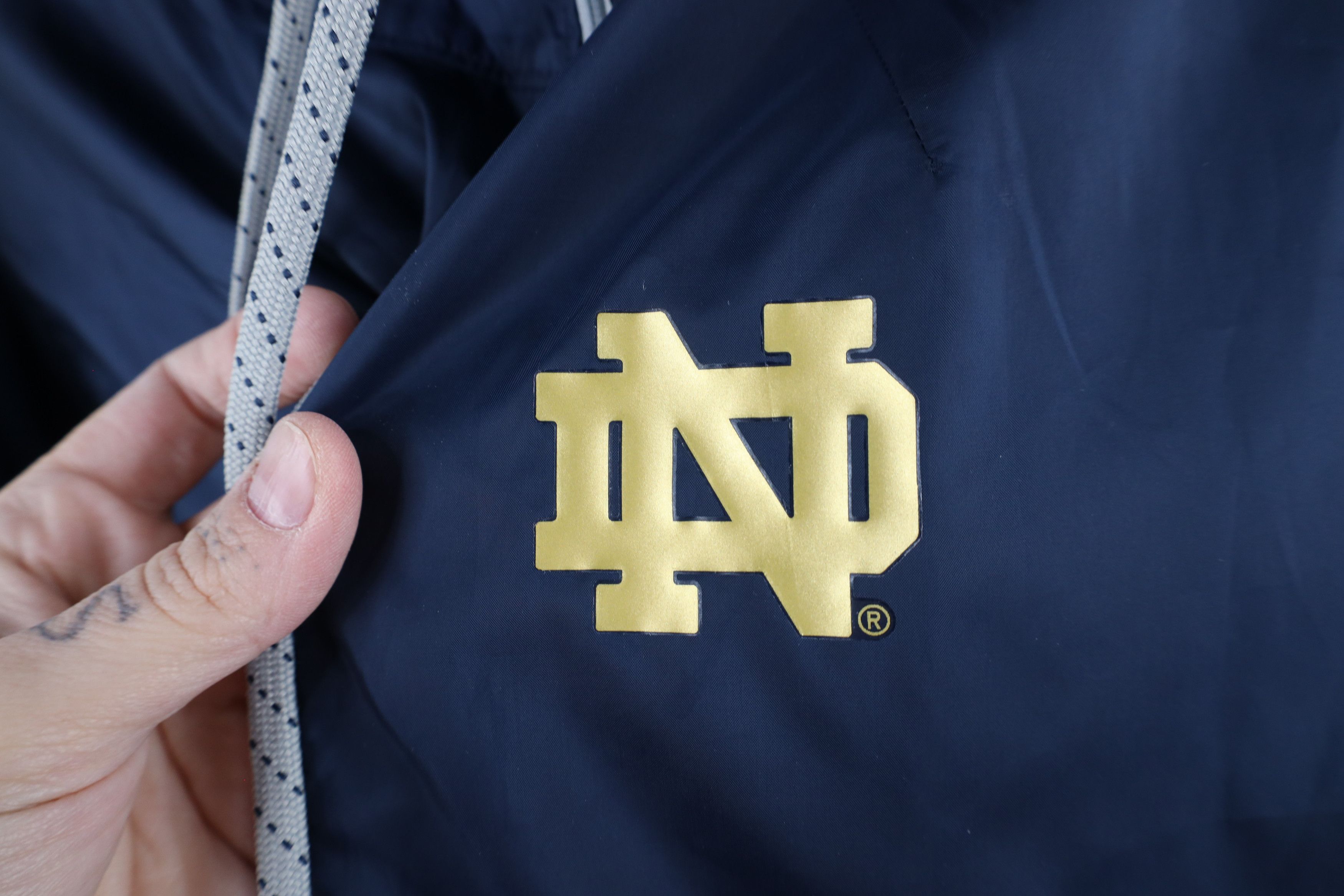 Columbia × Vintage Columbia Spell Notre Dame University Full Zip Hooded Jacket Size M / US 6-8 / IT 42-44 - 6 Thumbnail