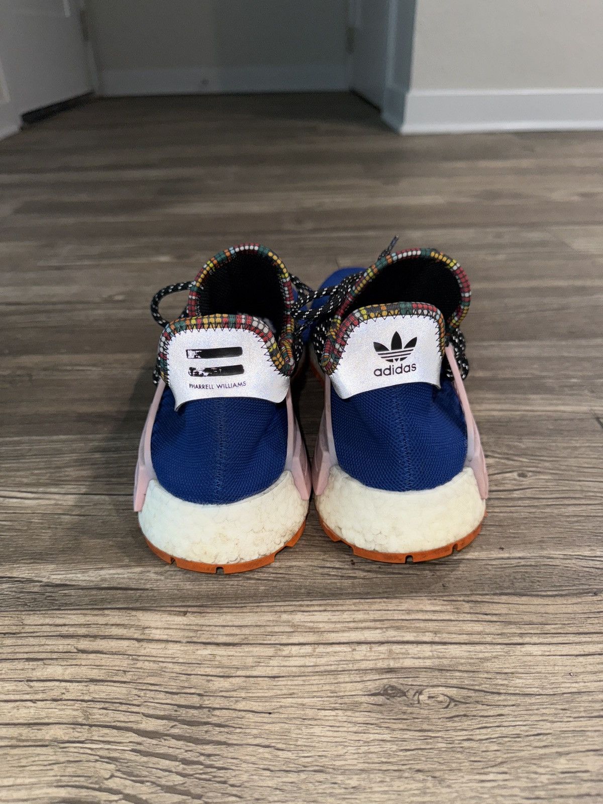 Adidas × Pharrell ADIDAS x PHARRELL WILLIAMS NMD hu 12.5M Size US 12.5 / EU 45-46 - 7 Thumbnail
