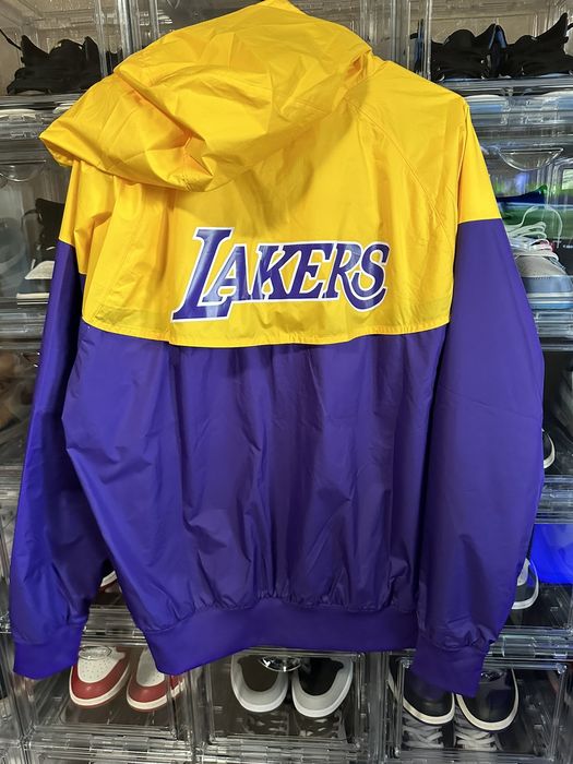 Nike Nike sportswear Los Angeles lakers medium jacket windbreaker Grailed