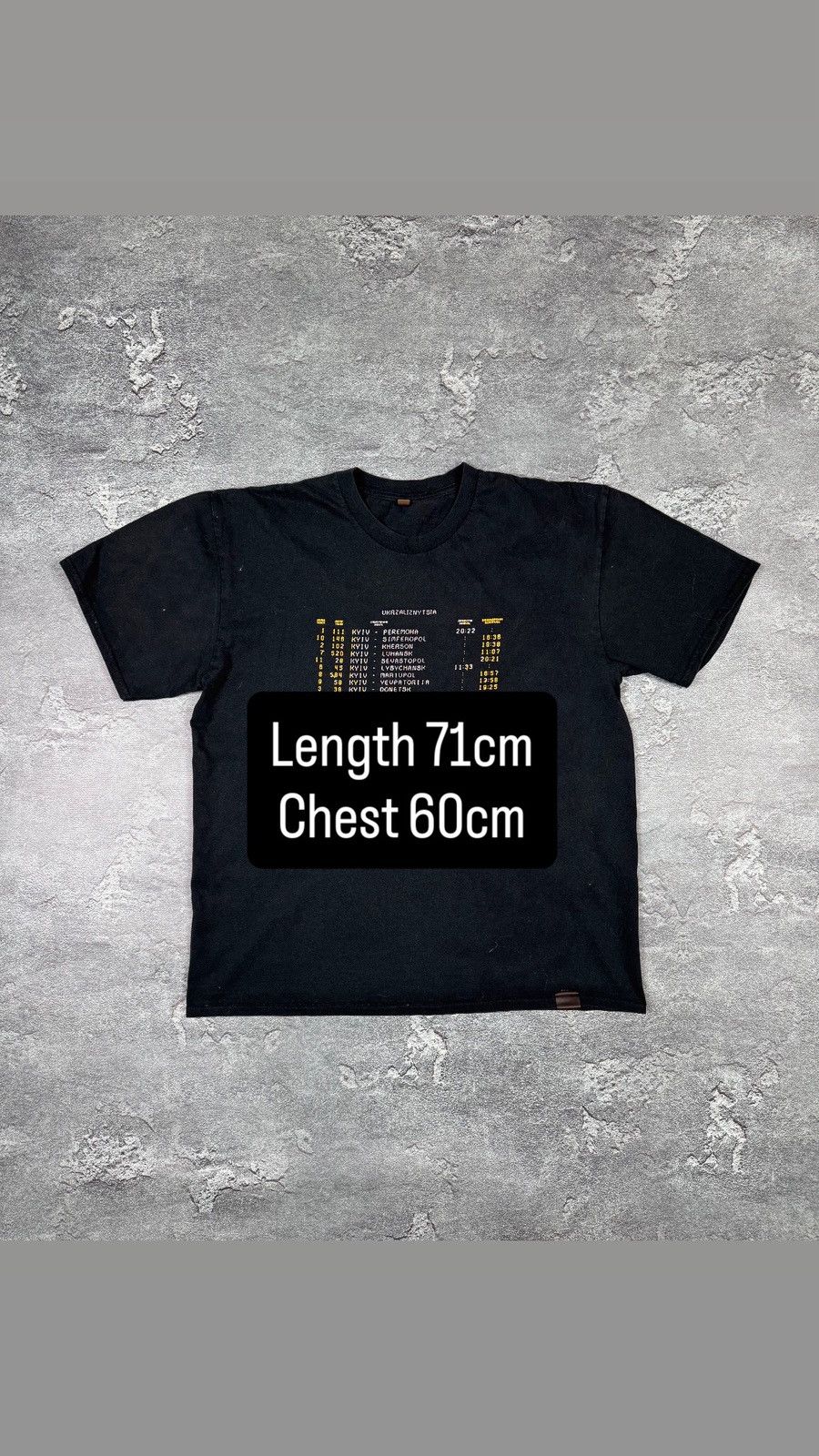 If Six Was Nine Ukrzaliznytsia Limited Edition Donbass Krym T-Shirt Size XL Size US XL / EU 56 / 4 - 2 Thumbnail