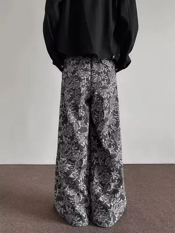 Japanese Brand Chiyuri x Mieko Flower Style Pant Size US 26 / EU 42 - 6 Thumbnail