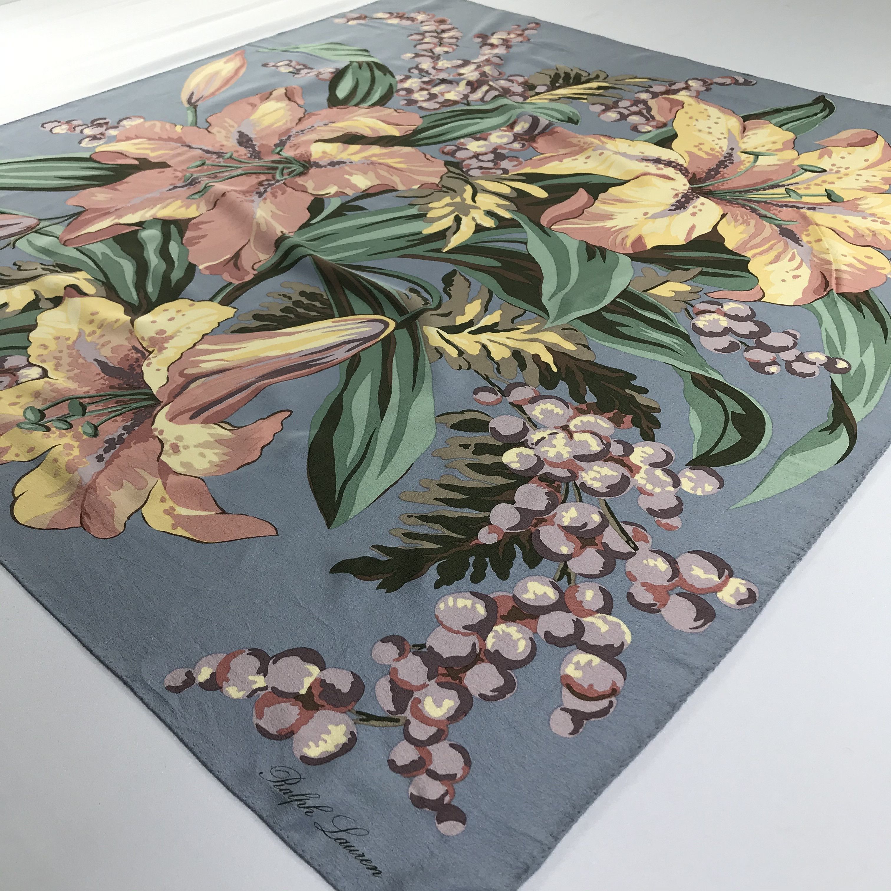 Ralph Lauren Vintage Ralph Lauren Silk Scarf Size ONE SIZE - 3 Thumbnail