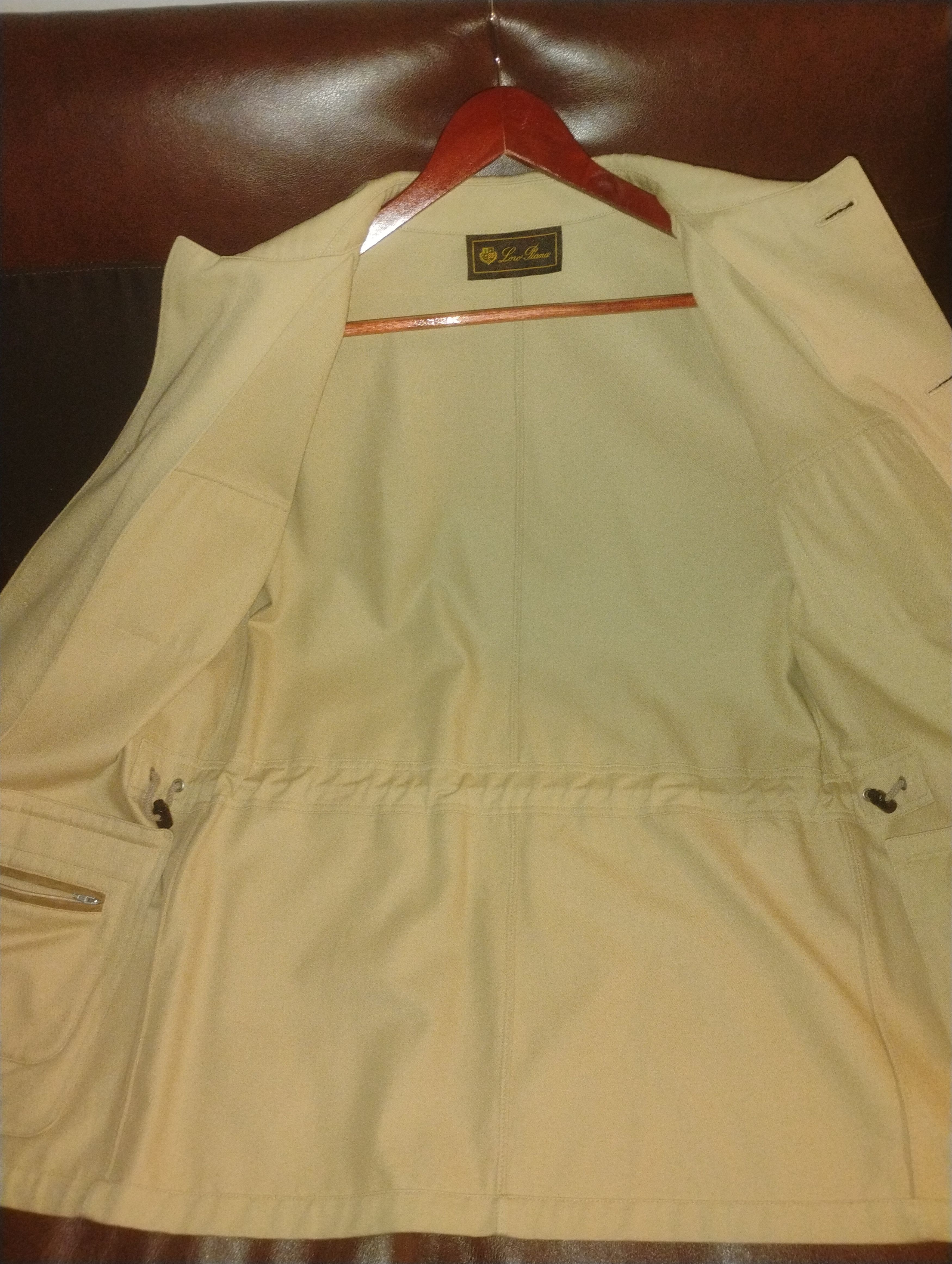 Loro Piana Lori Piana Safari jacket 100% Cotton Size US XL / EU 56 / 4 - 2 Thumbnail