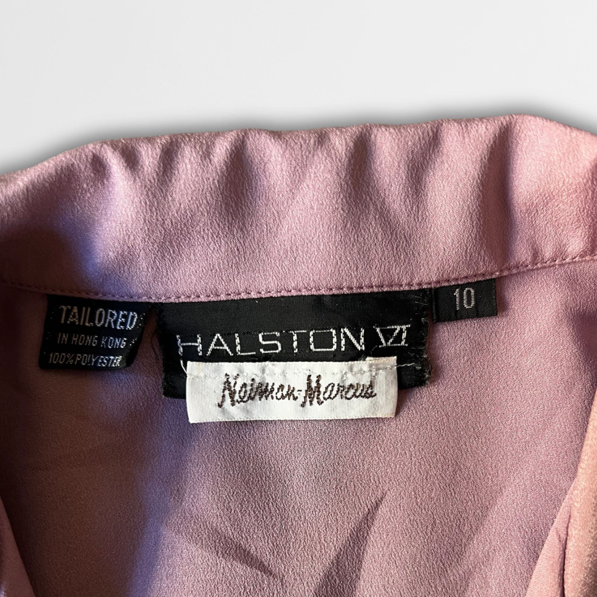 Halston Halston Neiman Marcus Longsleeve shirt Women’s Size 10 100% Size L / US 10 / IT 46 - 5 Thumbnail