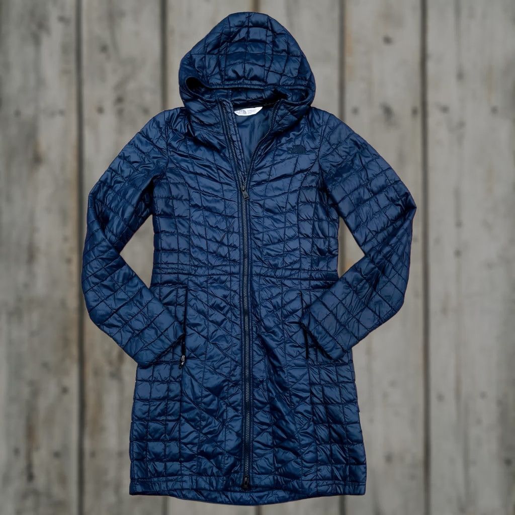 The North Face The North Face Thermoball Eco Parka Jacket Navy Size XS Activewear Puff Women's Size XS / US 0-2 / IT 36-38 - 1 Thumbnail
