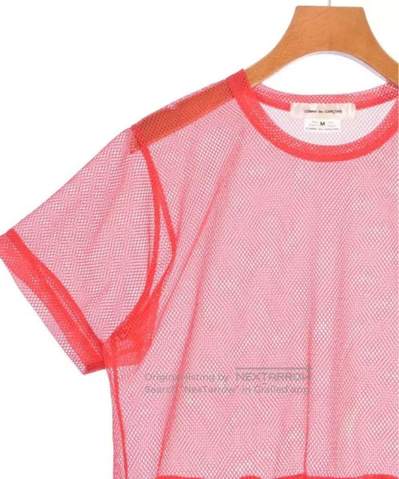 Comme des Garcons Comme des Garcons Red cutout top Size M / US 6-8 / IT 42-44 - 3 Thumbnail
