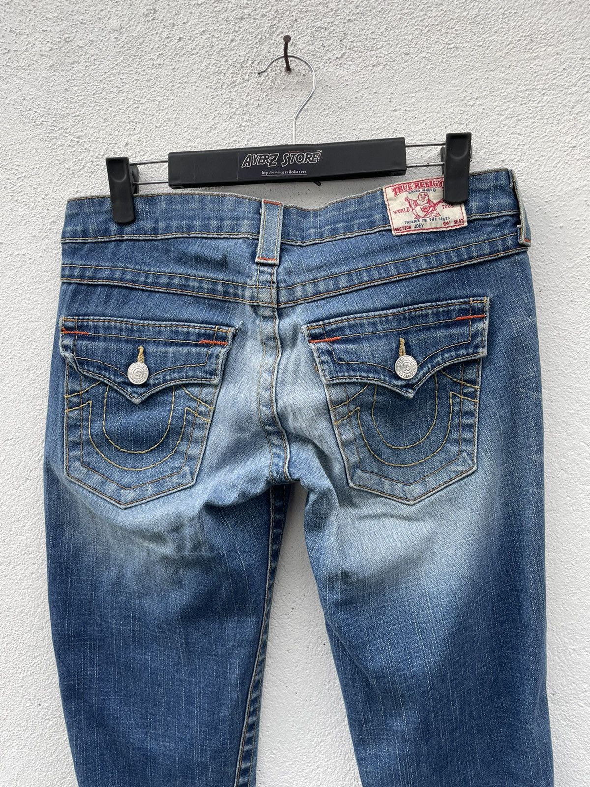 True Religion Vintage Y2K True Religion Flare Denim Jeans Size 31" - 11 Thumbnail
