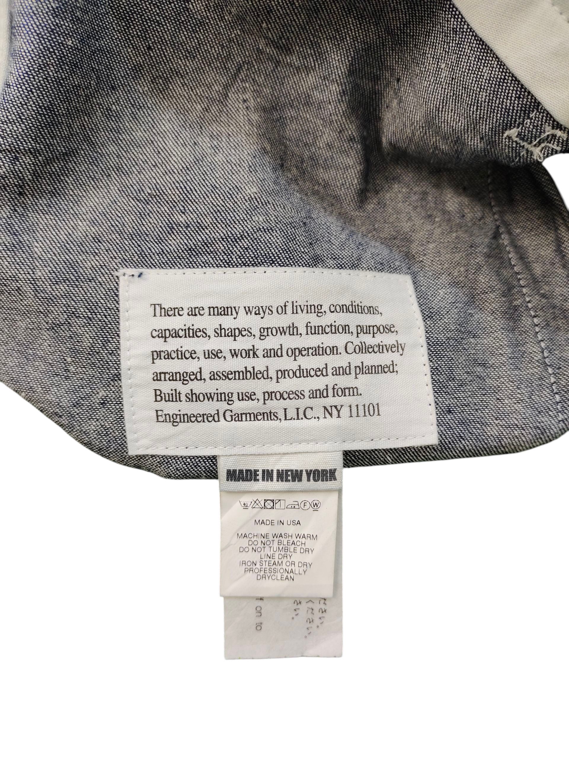 Engineered Garments Engineered Garment Fatigue Denim Pants Size US 35 - 12 Thumbnail