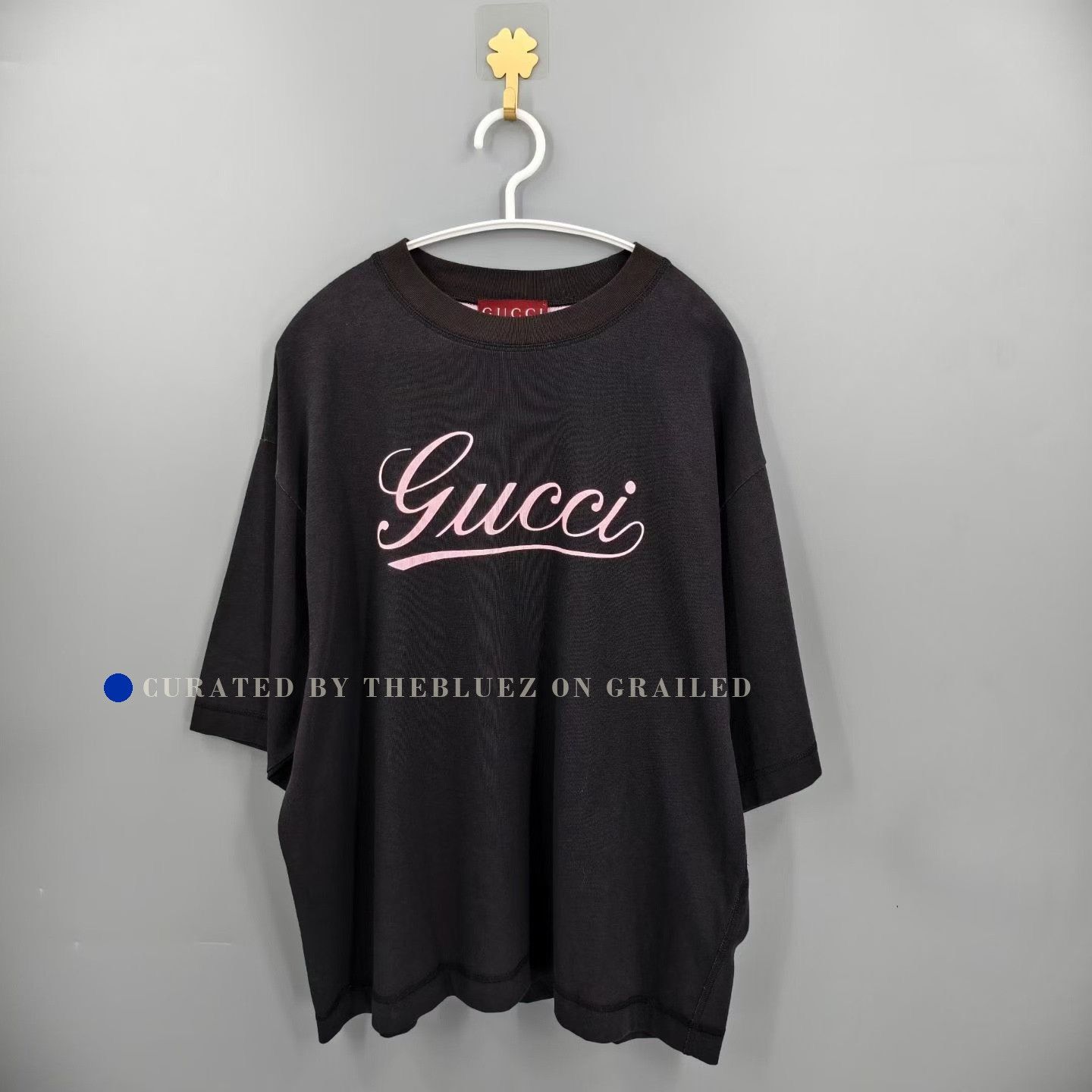 Gucci Gucci New Pink Letter Round Neck Tee Size XS / US 0-2 / IT 36-38 - 1 Thumbnail