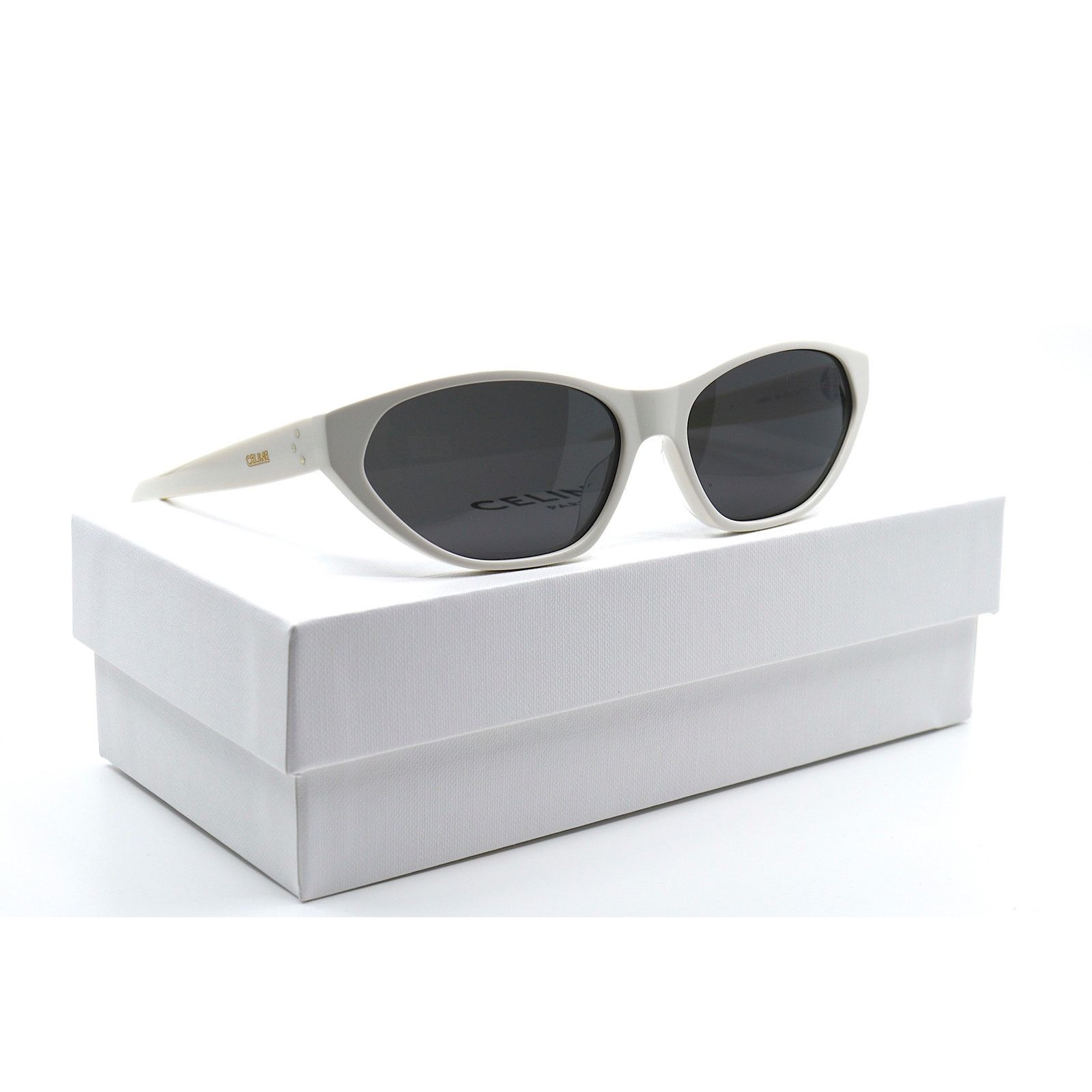 Celine NEW CELINE PARIS CL40251U 25A WHITE GREY SUNGLASSES Size ONE SIZE - 7 Thumbnail