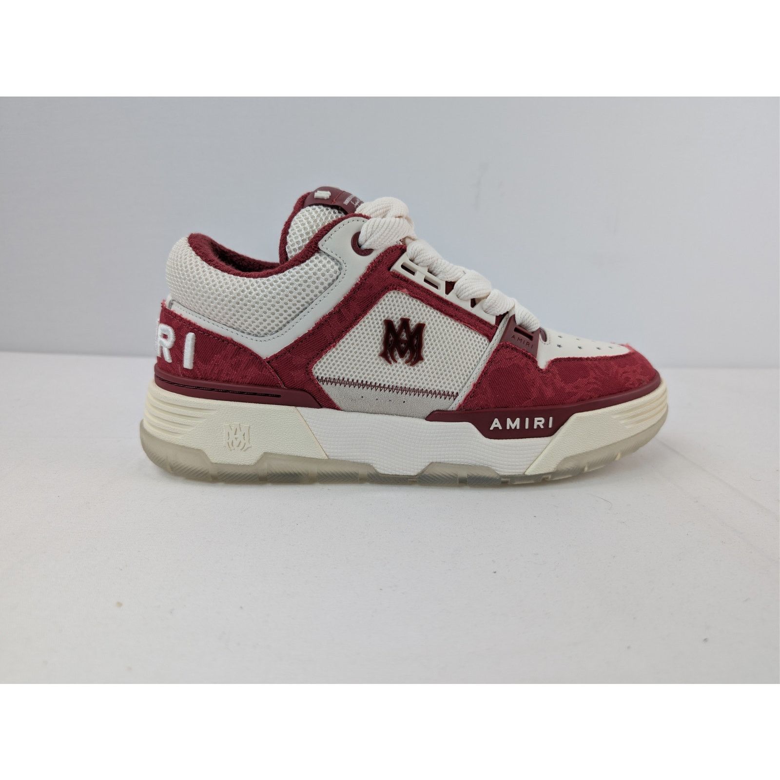 Amiri o1rshd1 MA-1 sneaker in white and red 43 Size US 10 / EU 43 - 4 Thumbnail
