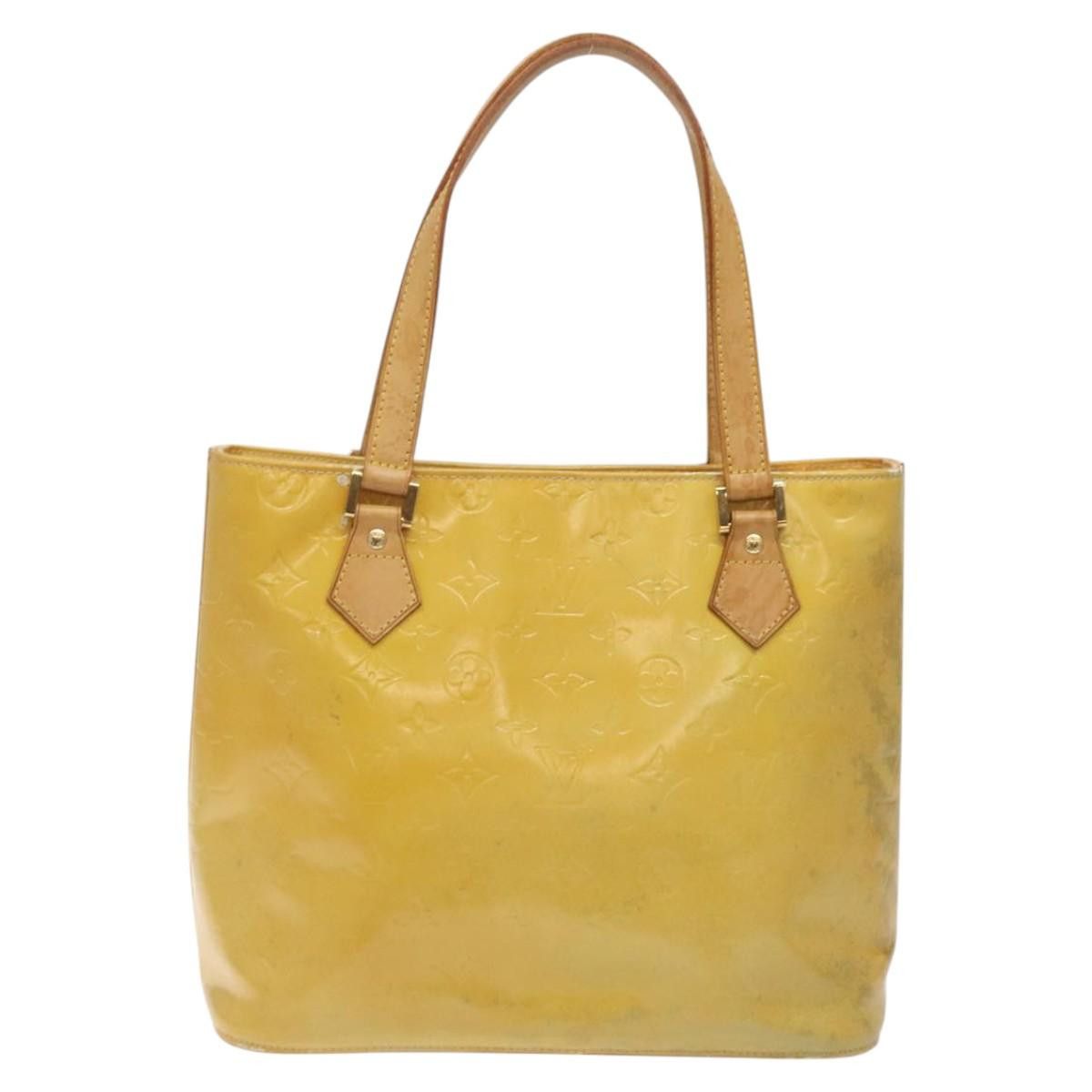 Louis Vuitton LOUIS VUITTON Monogram Vernis Houston Hand Bag Gris M91053 Size ONE SIZE - 2 Thumbnail