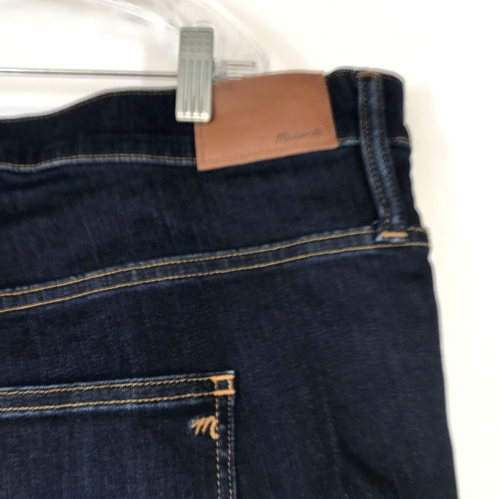 Madewell MADEWELL Womens 37 Blue Denim 9" High Rise Skinny Jeans Size 25" / US 0 / IT 36 - 7 Thumbnail