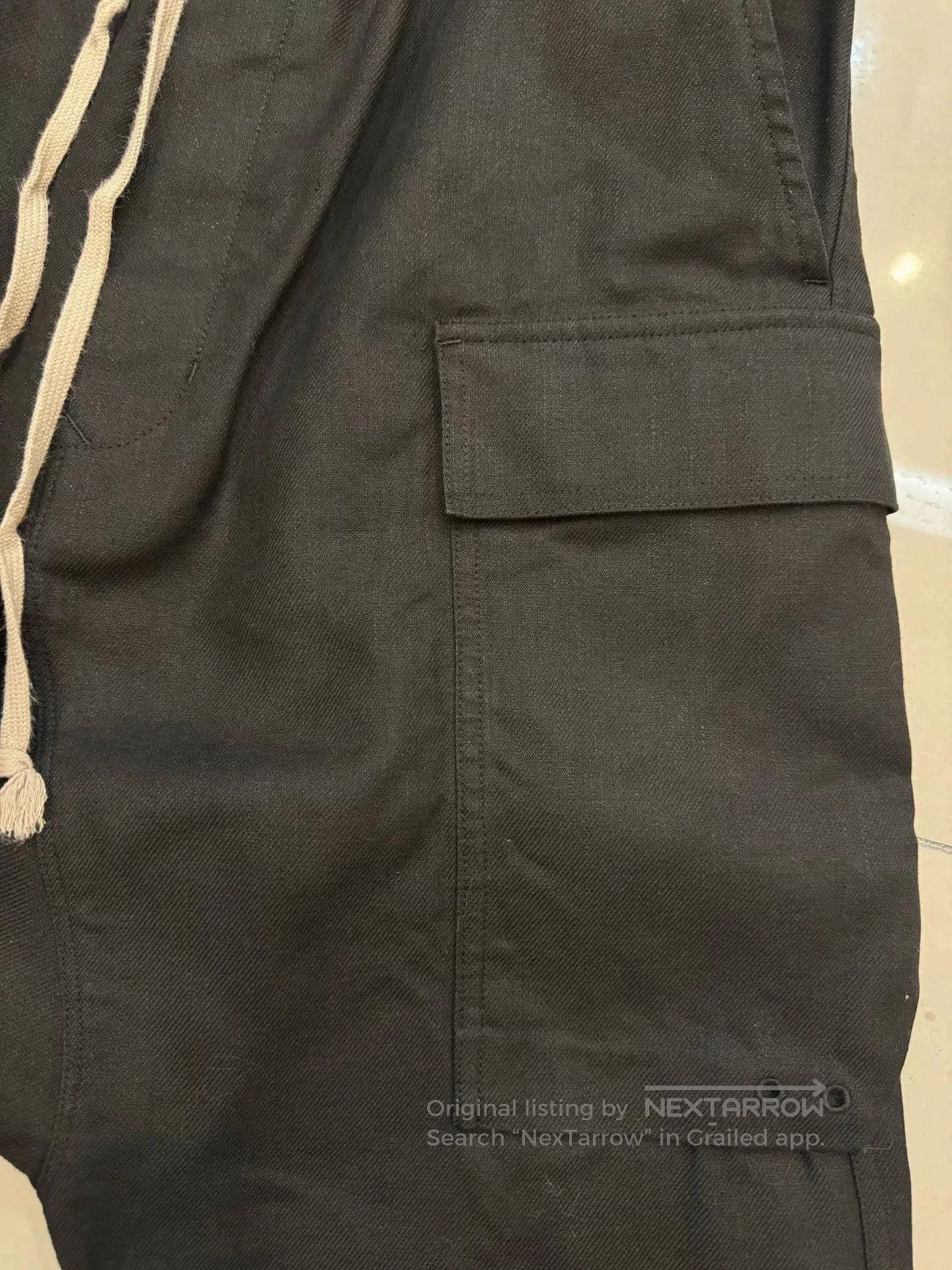 Rick Owens Rick Owens FW18 Mainline Dropped Crotch Pants. Size US 32 / EU 48 - 2 Thumbnail