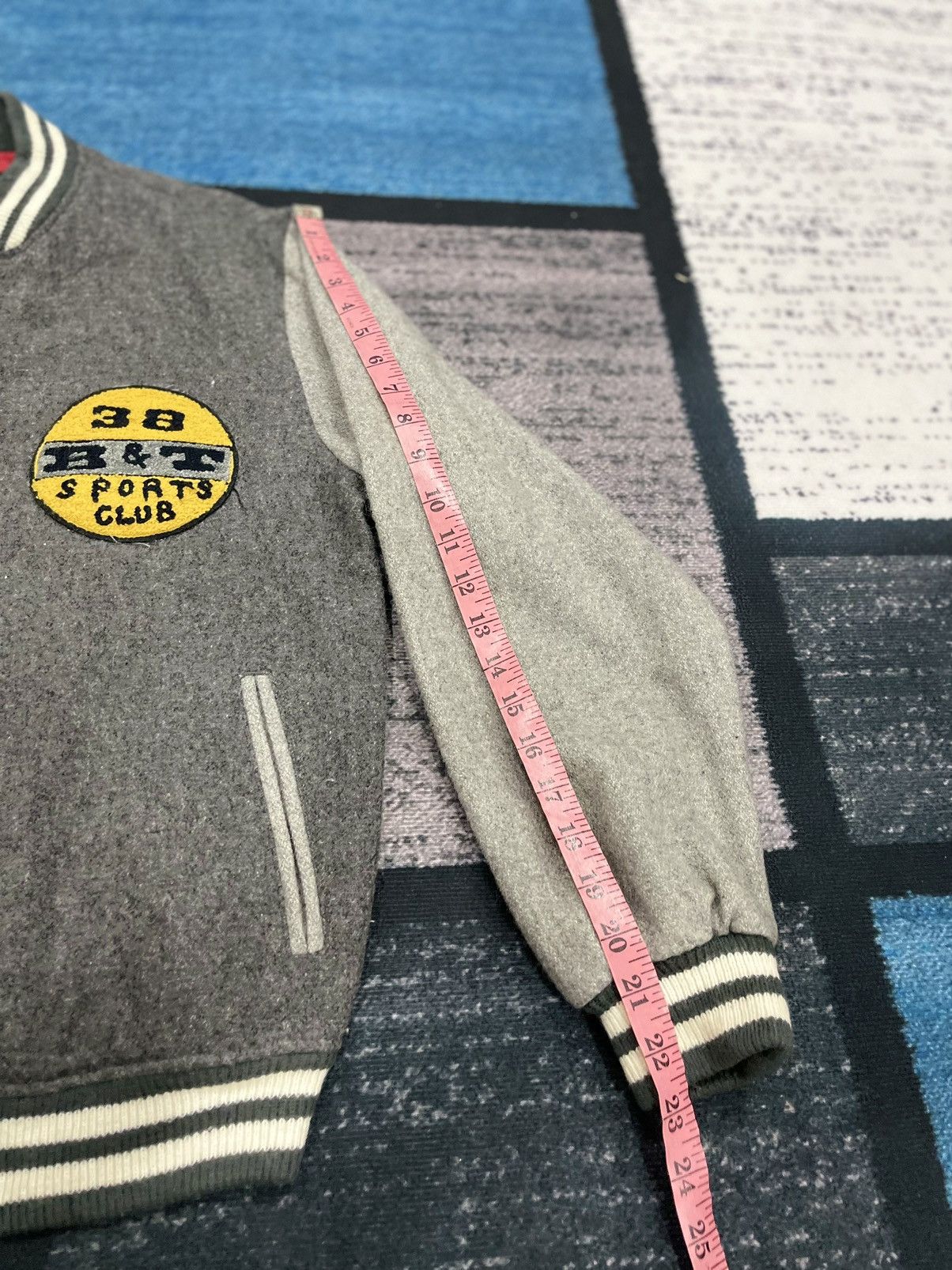 Vintage VINTAGE BOY’S TOWN SPORT CLUB VARSITY JACKET Size US M / EU 48-50 / 2 - 13 Thumbnail