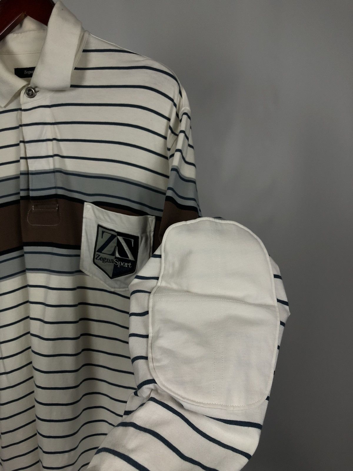 Ermenegildo Zegna Ermenegildo Zegna polo long sleeve size XL Size US XL / EU 56 / 4 - 6 Thumbnail