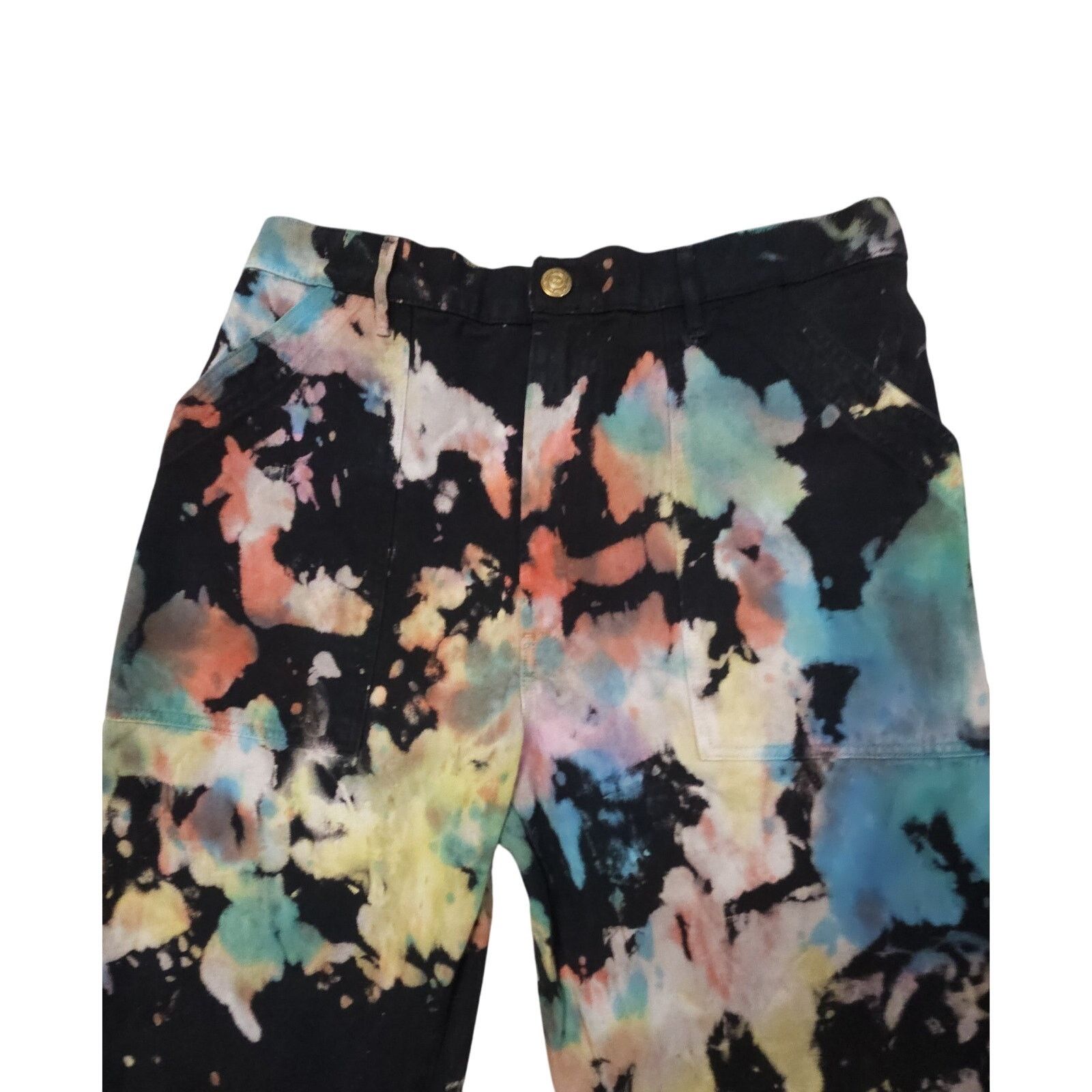 BIG BUD PRESS Work Pants RAINBOW MAGIC WATERS Size XL