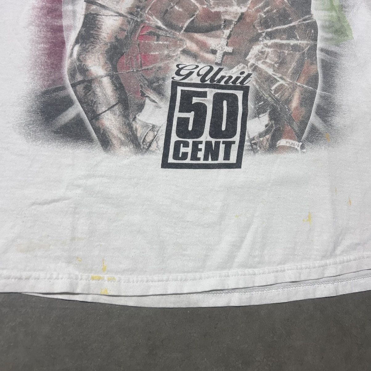 Delta 50 cent get rich or die trying 2003 tour rap tee shirt Size US L / EU 52-54 / 3 - 5 Thumbnail