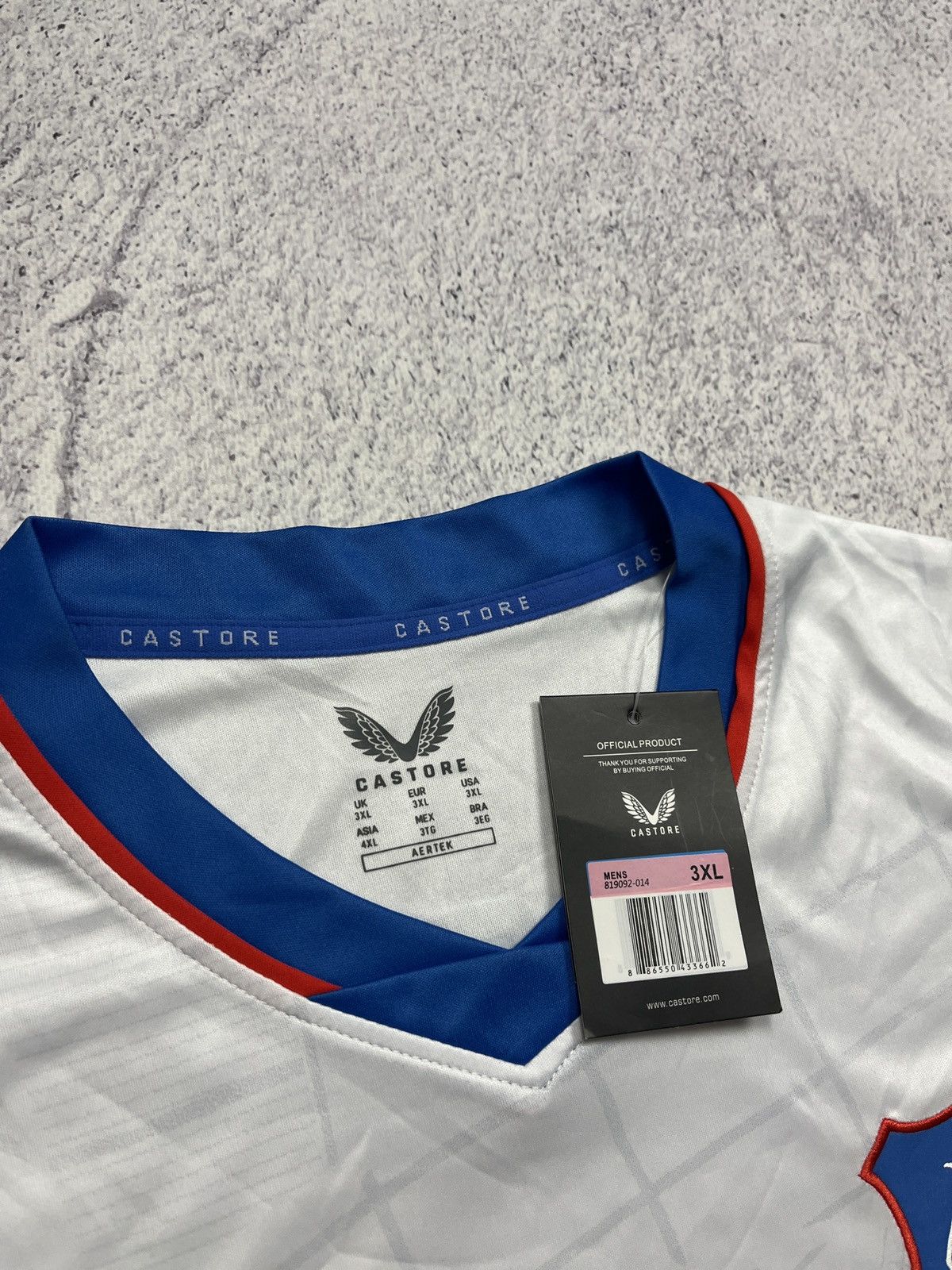 Other Glasgow Rangers 2024/25 Away Football Shirt Soccer Jersey Size US XXL / EU 58 / 5 - 5 Thumbnail
