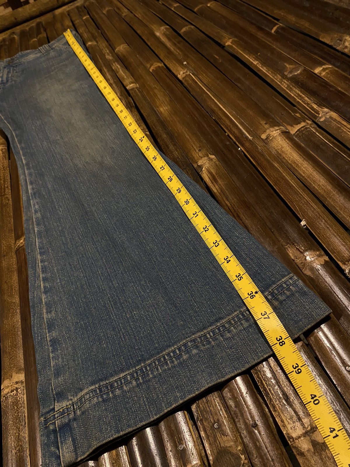 Hysteric Glamour Y2K TIPSTER VINTAGE FLARE BOOTCUT JEANS Size US 30 / EU 46 - 13 Thumbnail