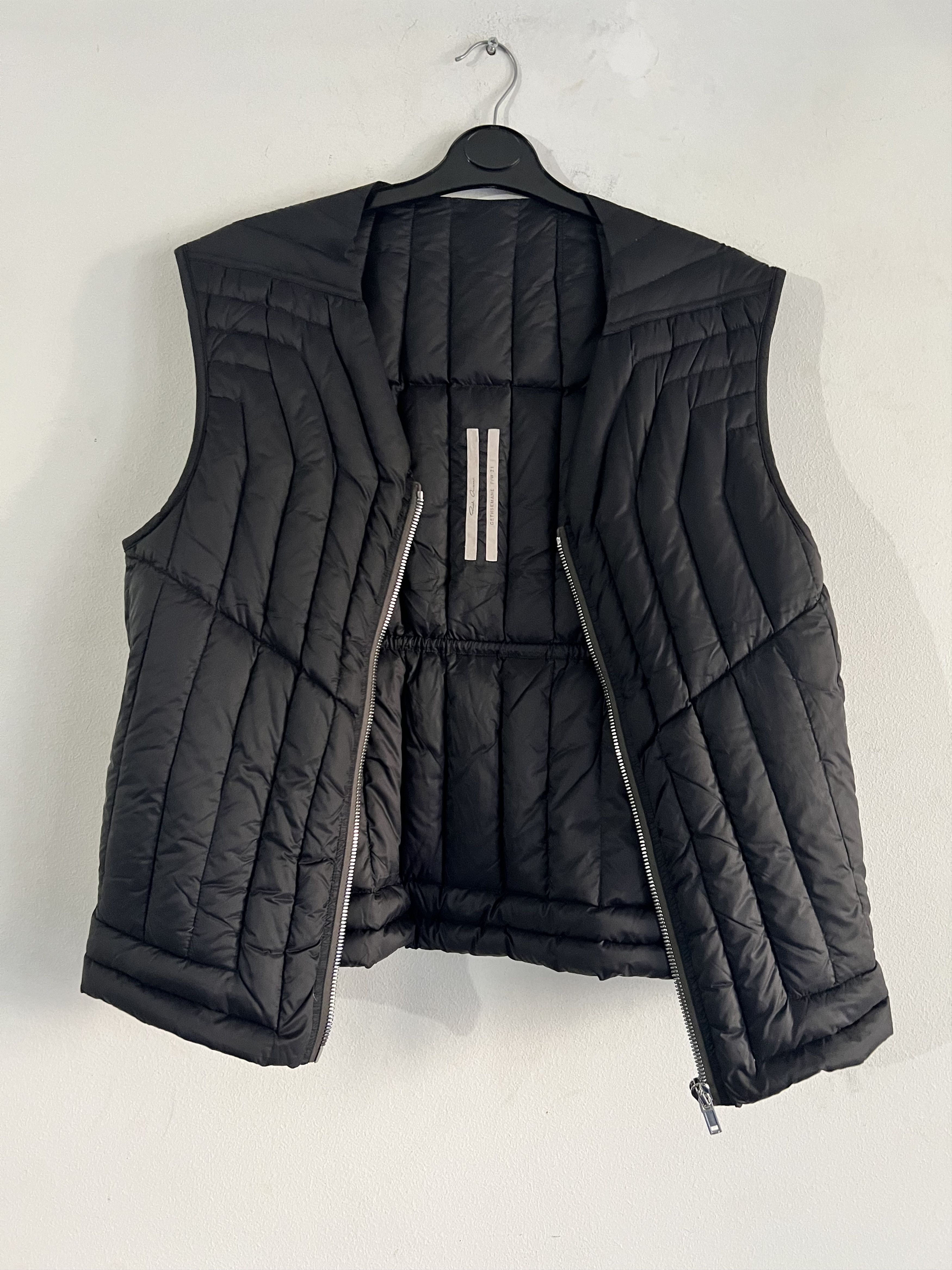 Rick Owens Quilted down gilet Size US M / EU 48-50 / 2 - 2 Thumbnail