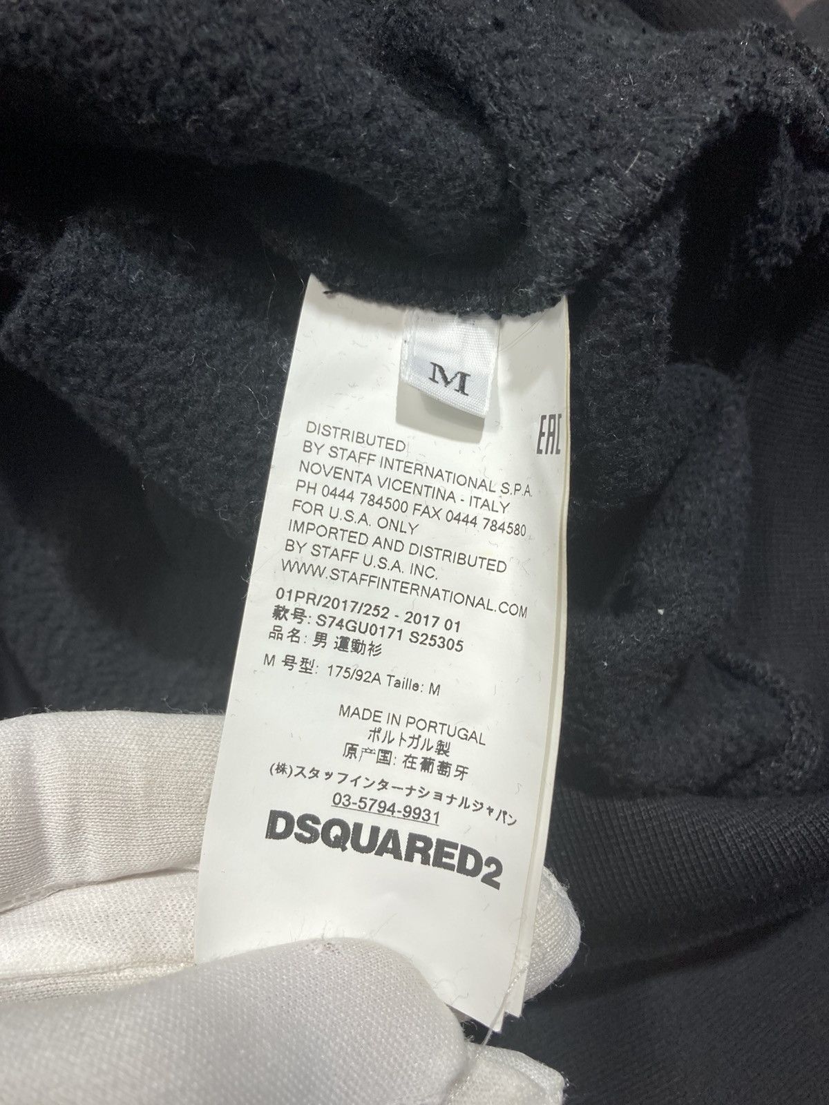 Dsquared2 Dsquared2 Desert Palms Black Hoodie Men's M Size US M / EU 48-50 / 2 - 6 Thumbnail