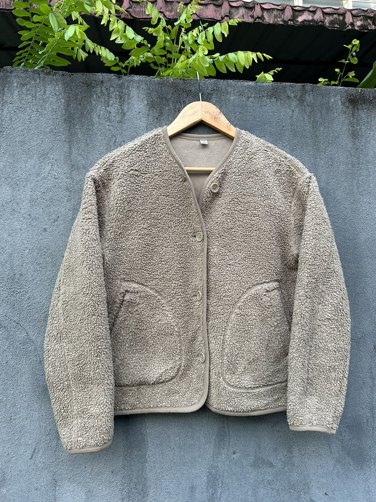 Japanese Brand 👹Uniqlo Japan Fleece Cardigan Size US XS / EU 42 / 0 - 3 Thumbnail