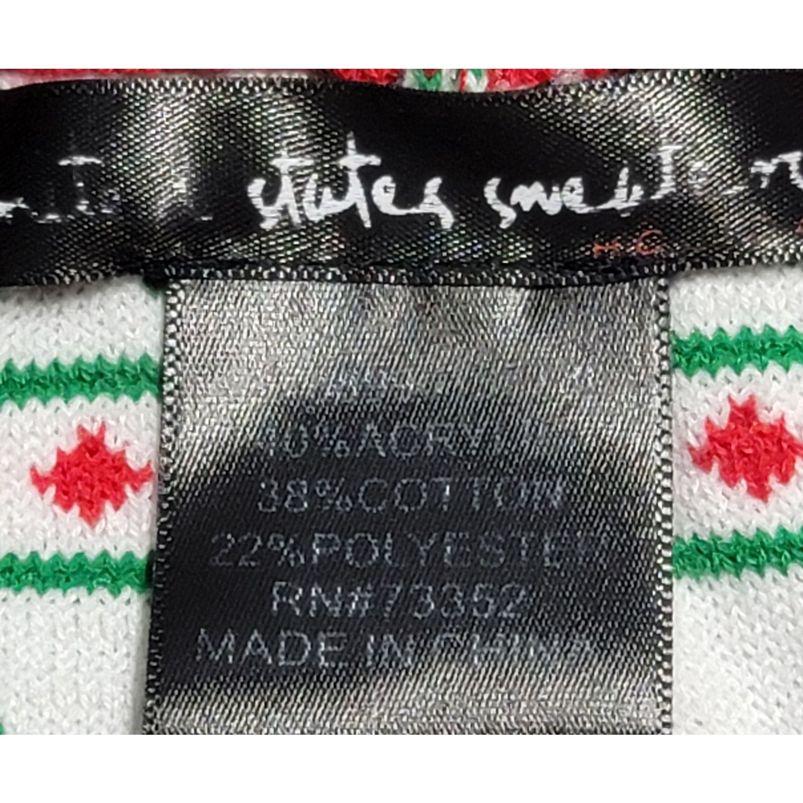 Other United State Sweater Green Red Reindeer Christmas Legging 1X Size 38" / US 16 / IT 52 - 3 Thumbnail