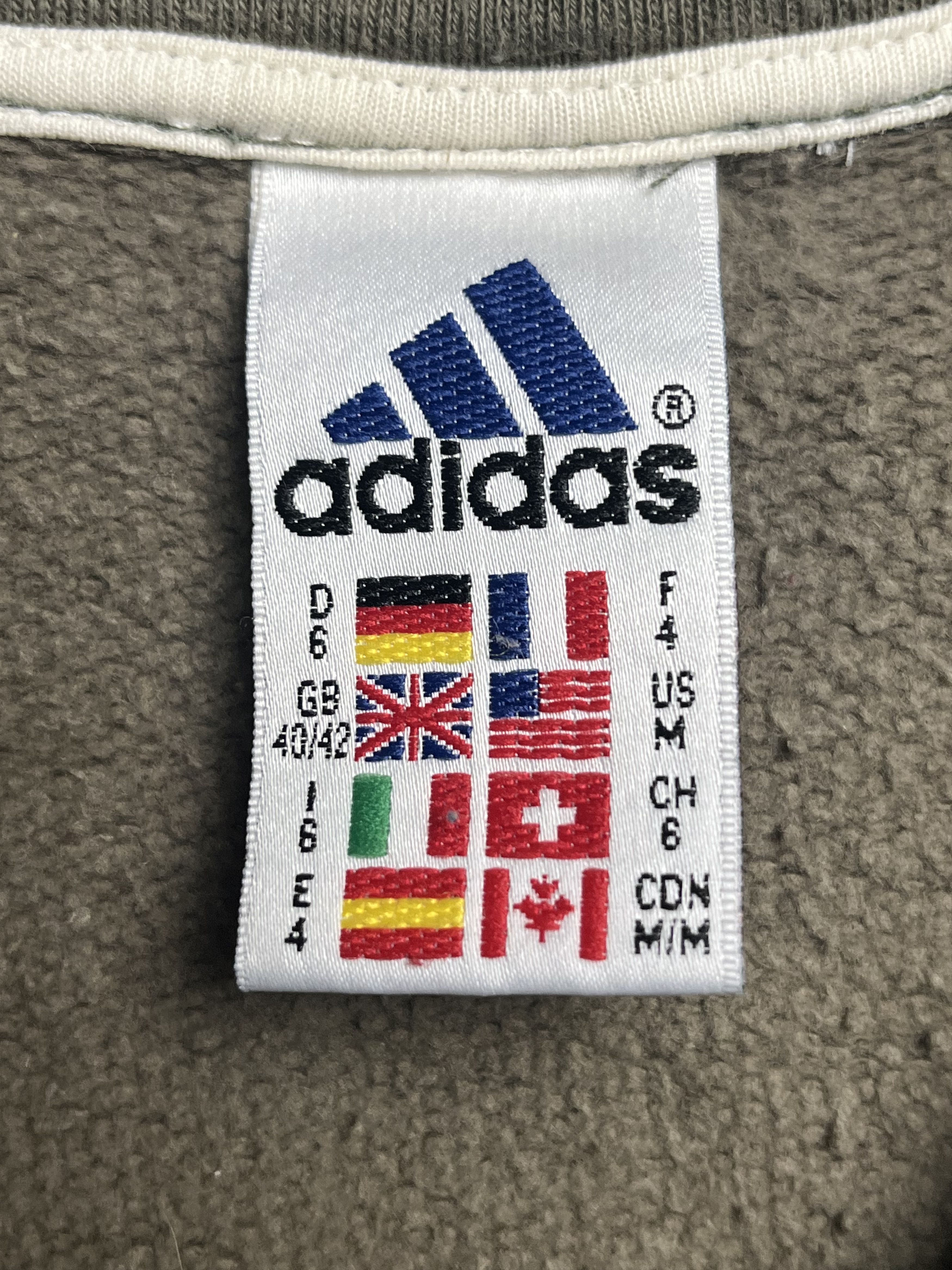 Adidas Adidas Vintage Jumper 1/4Zip Small Logo Size Medium Size US M / EU 48-50 / 2 - 4 Thumbnail