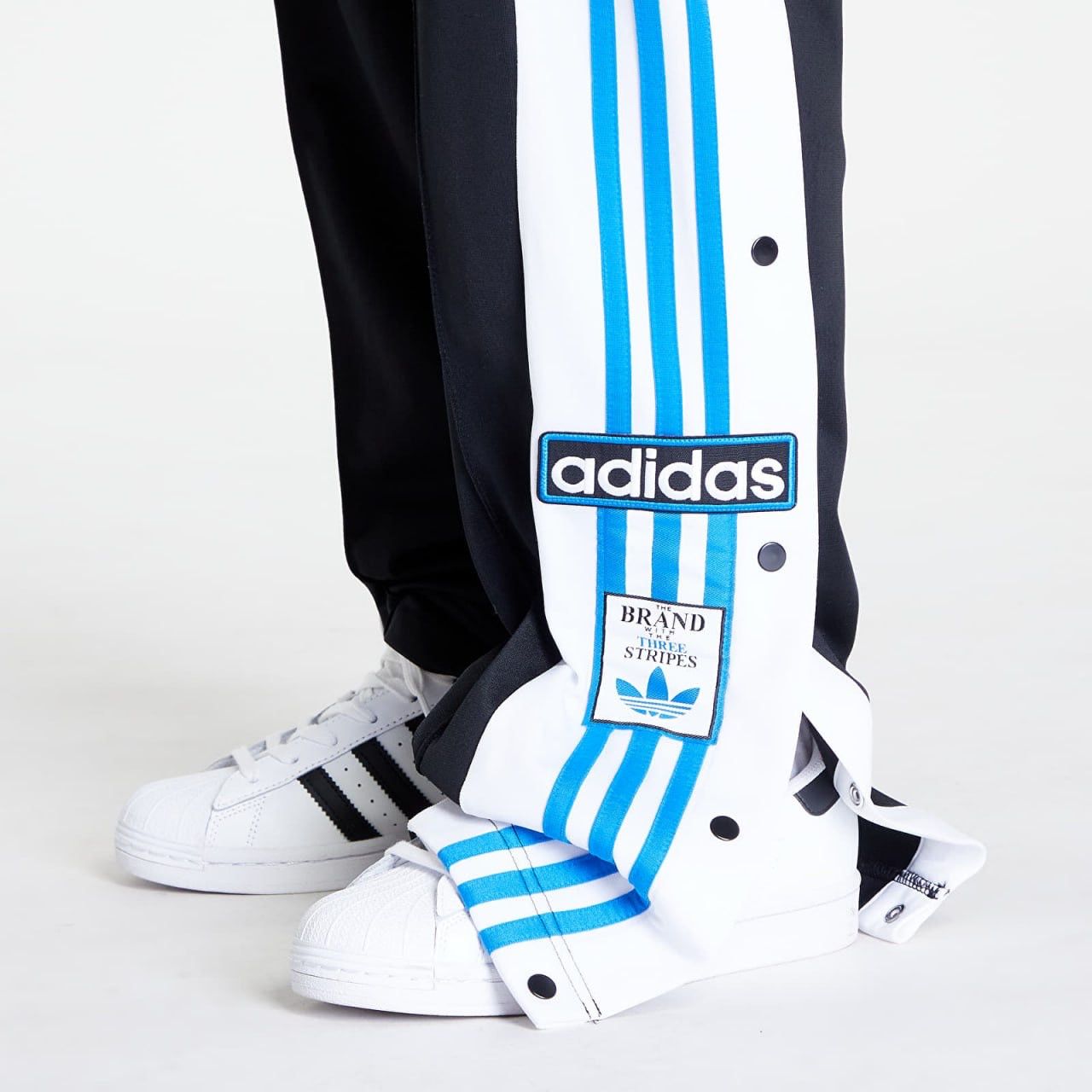 Adidas Adidas Originals Adibreak snap Track Pants Vintage 90s Y2K Size 32" / US 10 / IT 46 - 5 Thumbnail