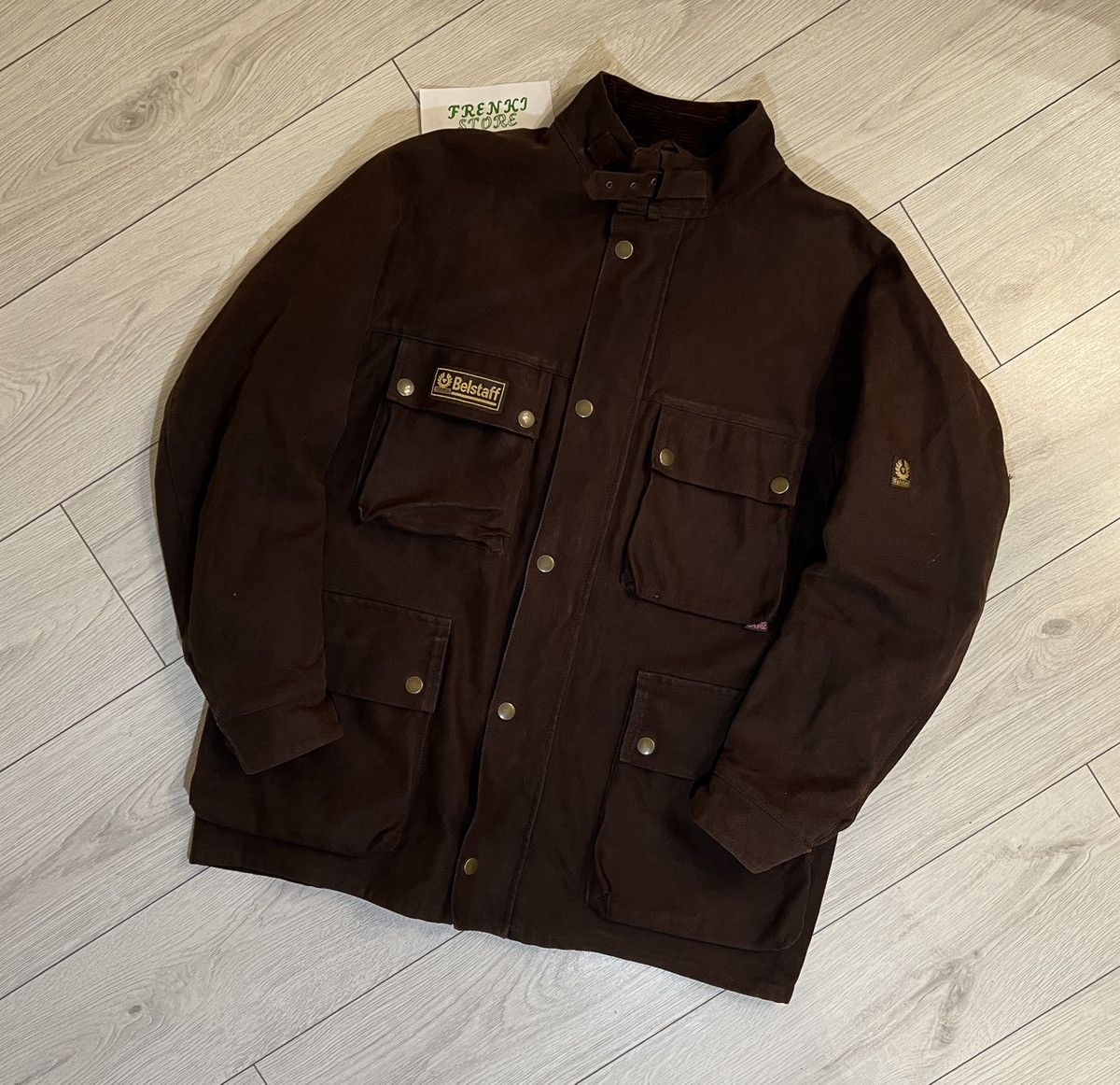 Belstaff × Vintage BELSTAFF DENIM JAKET Size US M / EU 48-50 / 2 - 1 Thumbnail