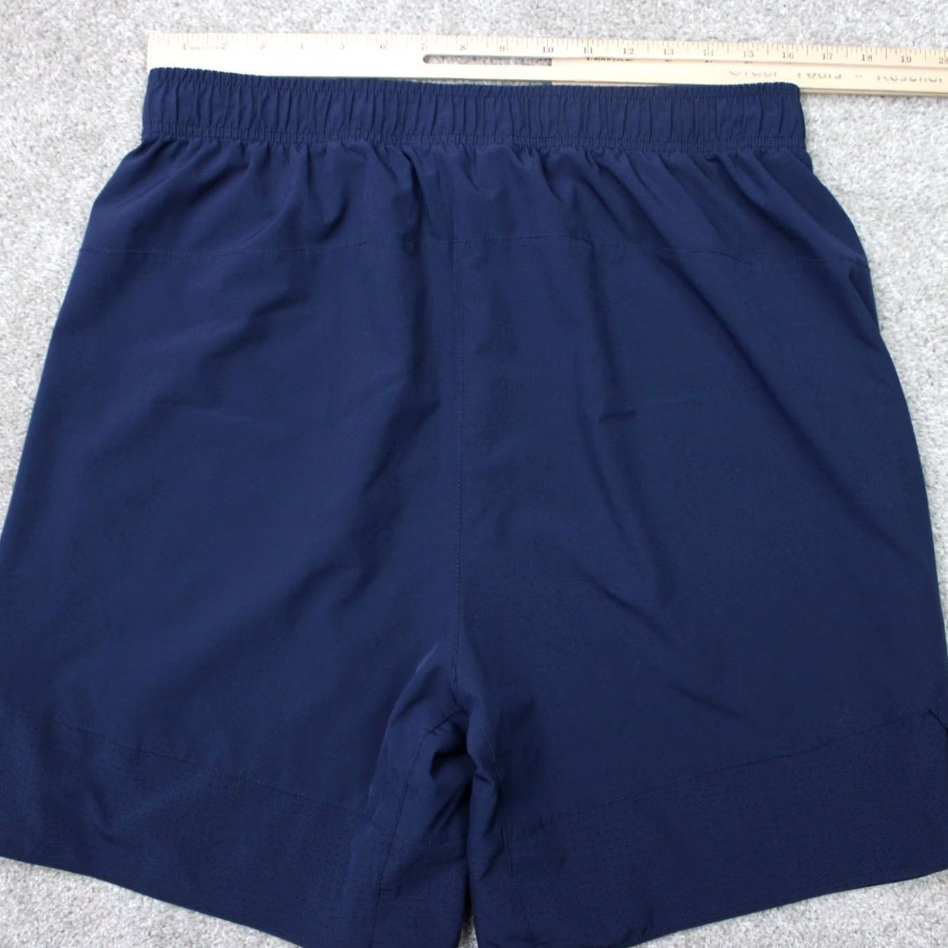Nike Nike Mens XL Blue 9" Unlined Athletic Shorts Swoosh Workout Gym Athleisure Size US 36 / EU 52 - 5 Thumbnail