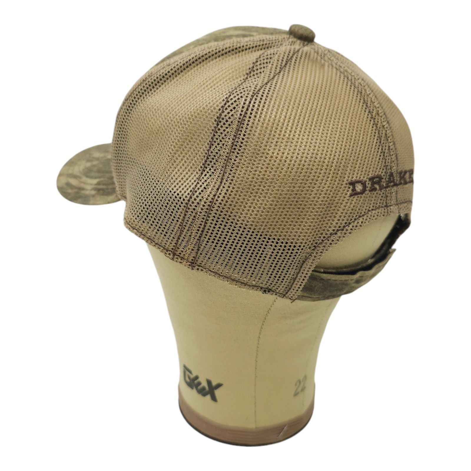 Drake Drake Camo Mossy Oak Bottomland Strapback Cap 3D Embroidered Size ONE SIZE - 13 Thumbnail