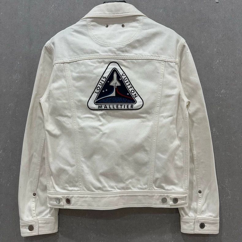 Louis Vuitton Louis Vuitton White astronaut denim jacket Size US S / EU 44-46 / 1 - 2 Thumbnail