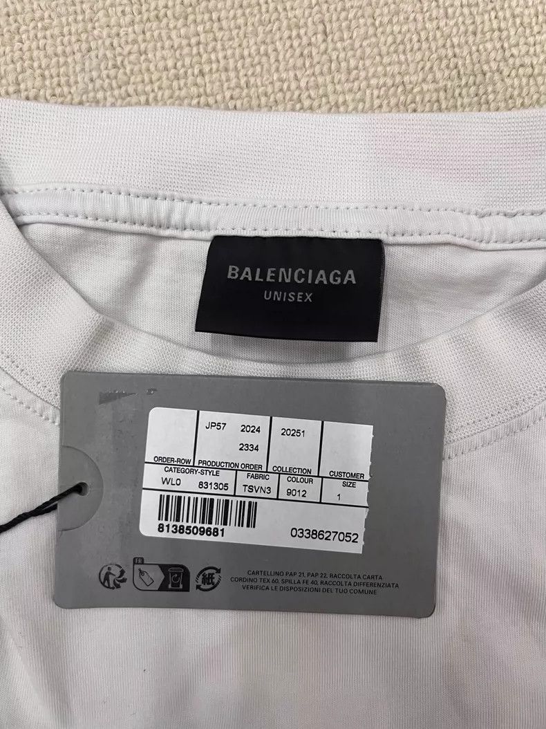 Balenciaga Balenciaga Basketball Shoes Printed Crew Neck Short Sleeves Size US S / EU 44-46 / 1 - 5 Thumbnail