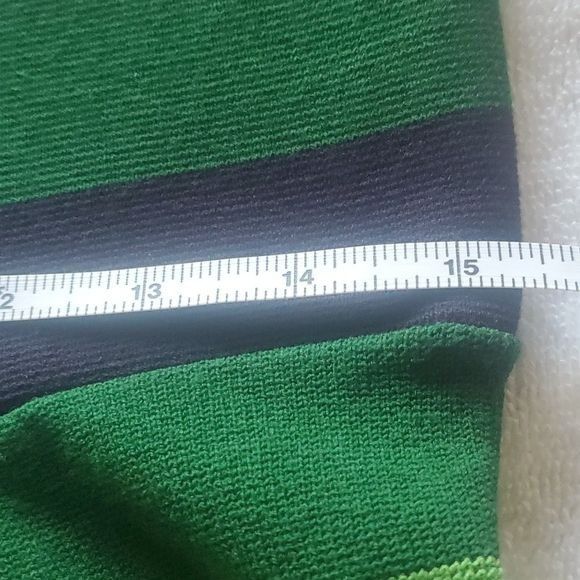 Ann Taylor Ann Taylor Colorblock Striped Knit Elegant 3/4 Sleeve Sz. SP Size S / US 4 / IT 40 - 11 Thumbnail