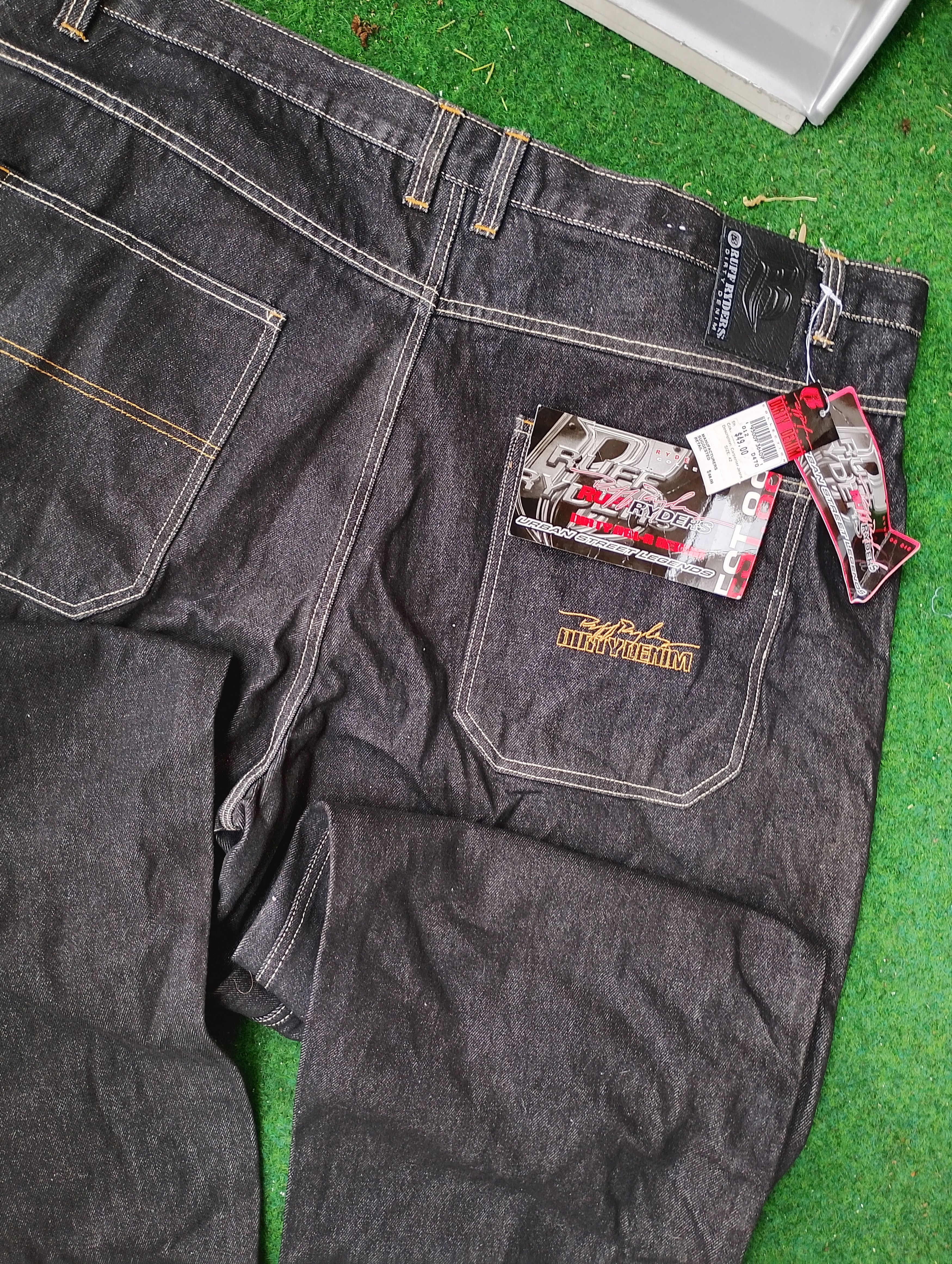 Ruff Ryders Ruff Ryders Durty Denim Collection Jeans Y2K Wide Baggy 42 Size US 42 / EU 58 - 11 Thumbnail