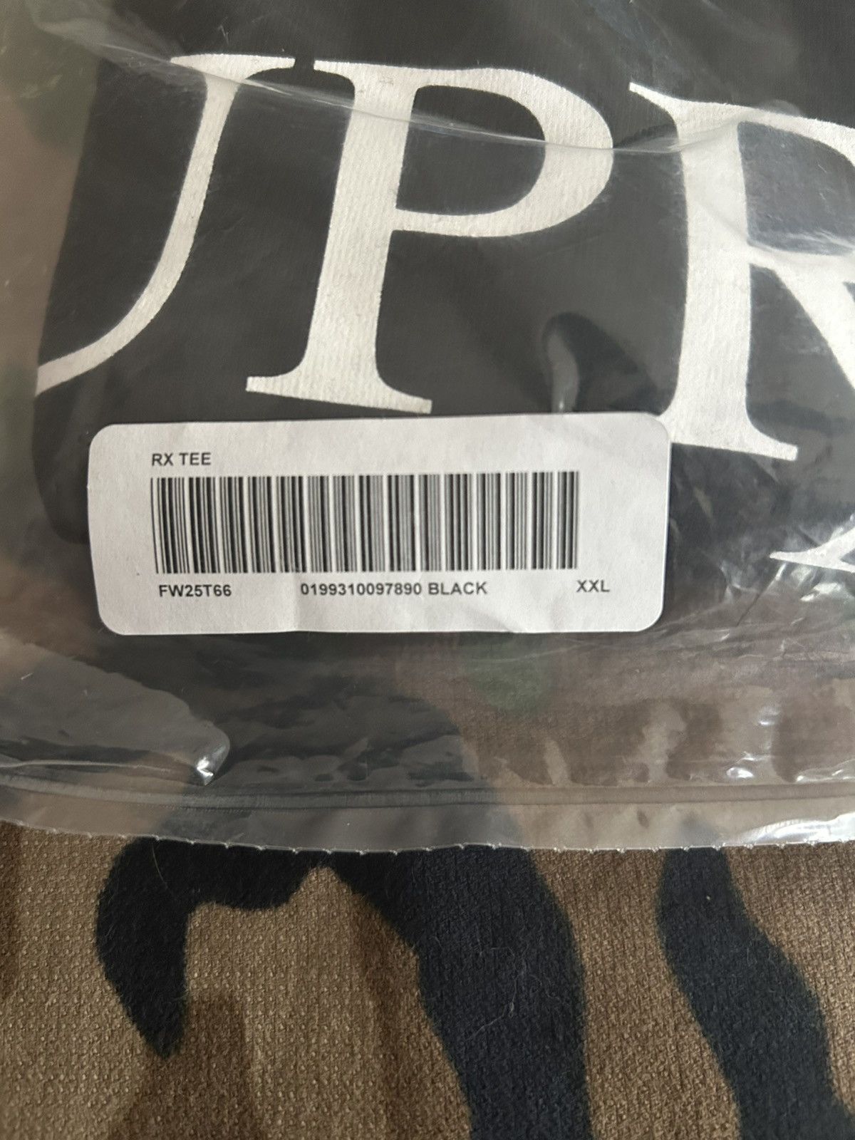 Supreme Supreme RX Tee Black XXL FW25 Size US XXL / EU 58 / 5 - 3 Thumbnail