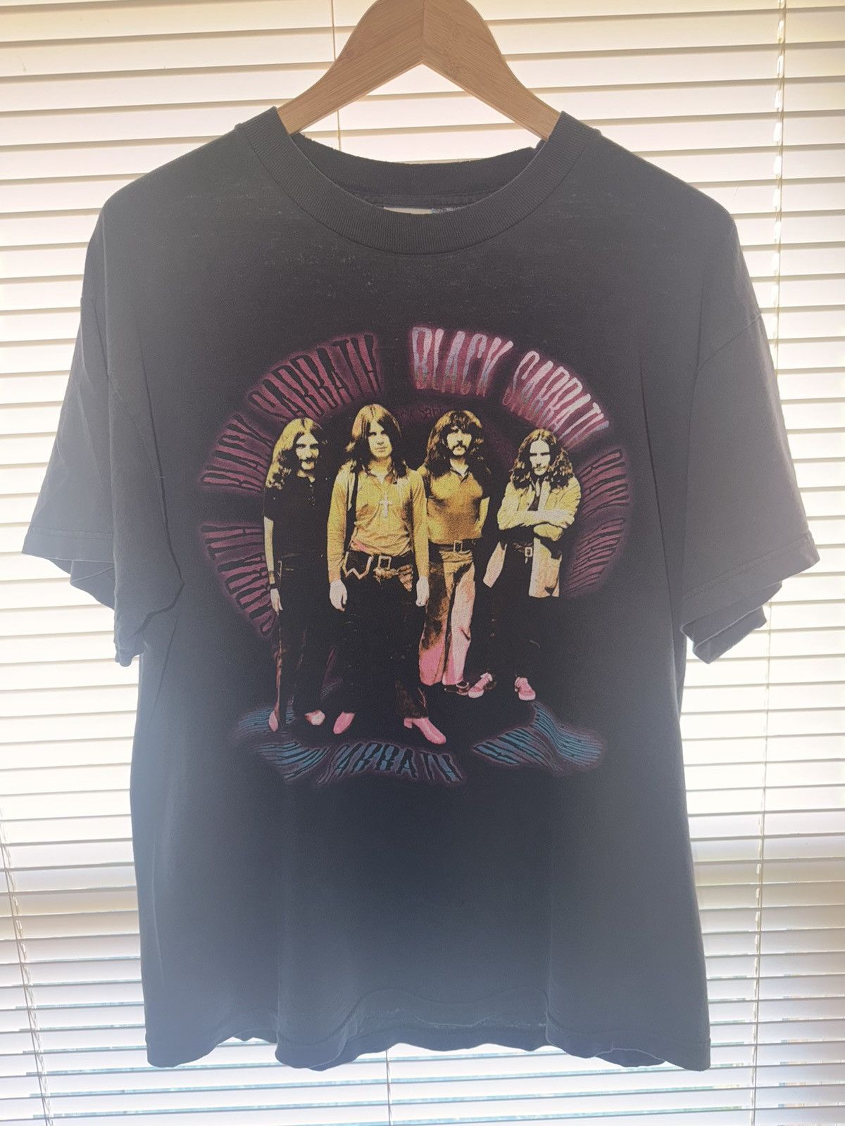 Band Tees Vintage Faded Black Sabbath 1999 Reunion tee Size US L / EU 52-54 / 3 - 1 Thumbnail