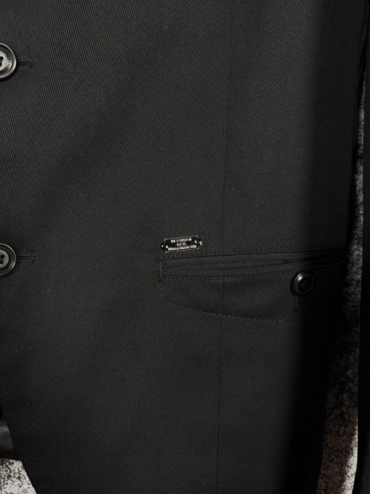 Diesel Vintage Cotton 3 Button Blazer Jacket Black Size L